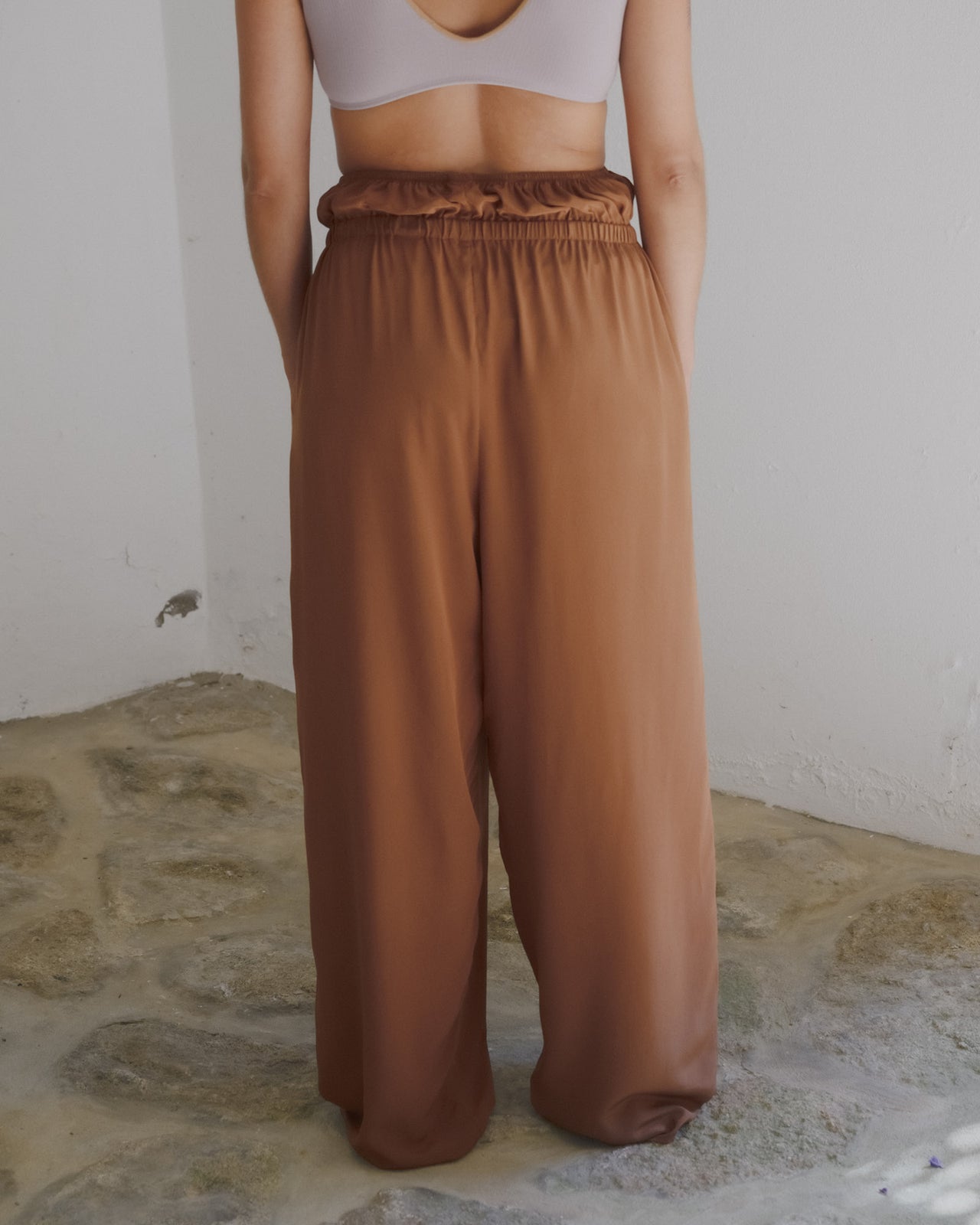 Tin Pants - Silk Crepe - Ocular