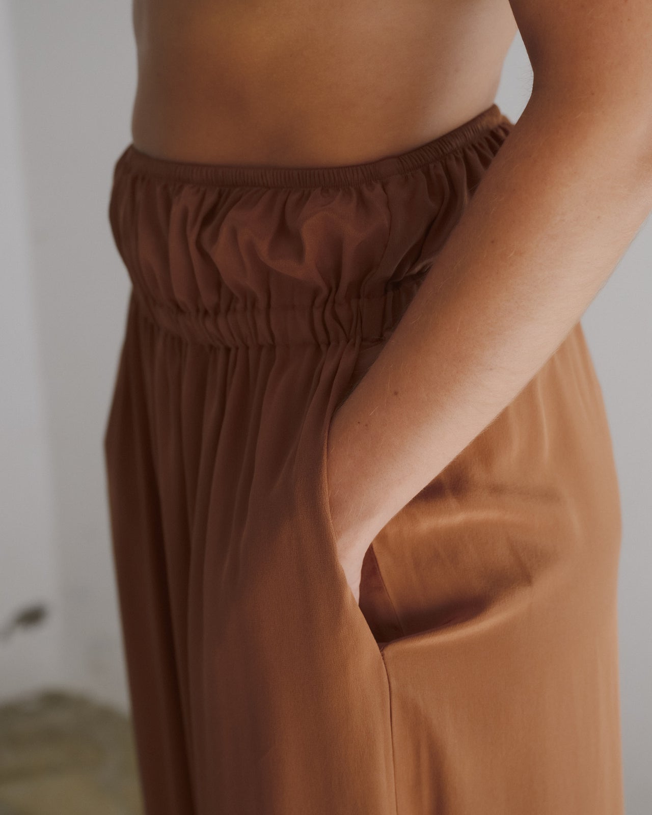 Tin Pants - Silk Crepe - Ocular