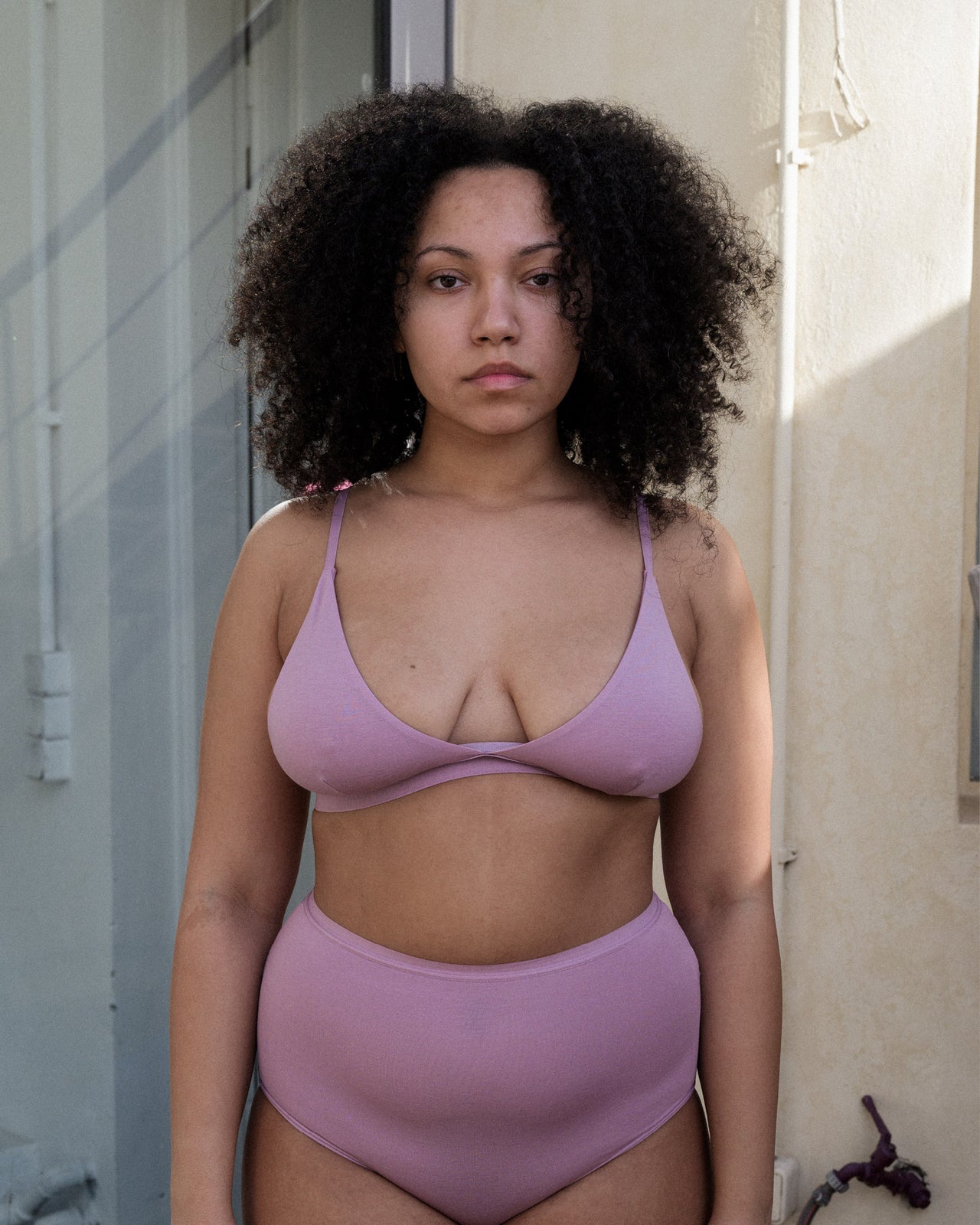 Triangle Bra - Bamboo Lyocell - Still Purple