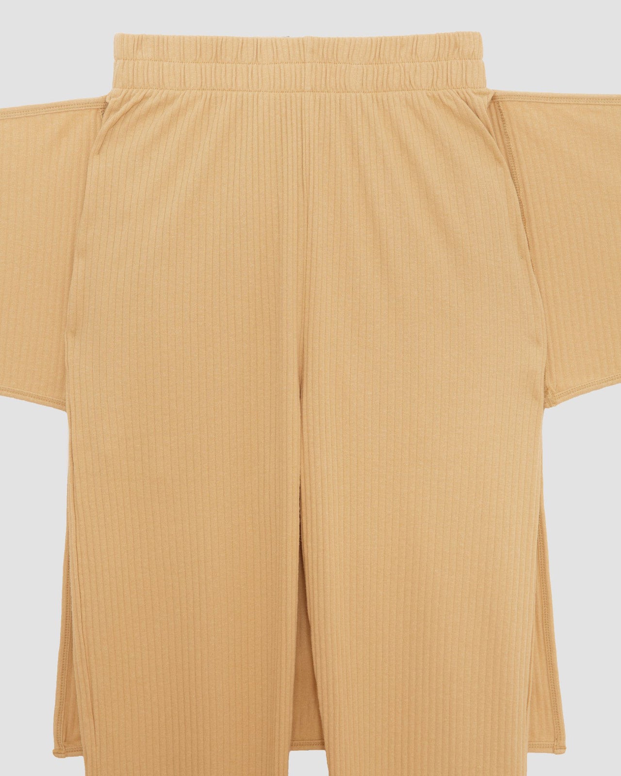 Tour Sweat Pants - Organic Cotton / Hemp Rib - Dust Beige - WT23