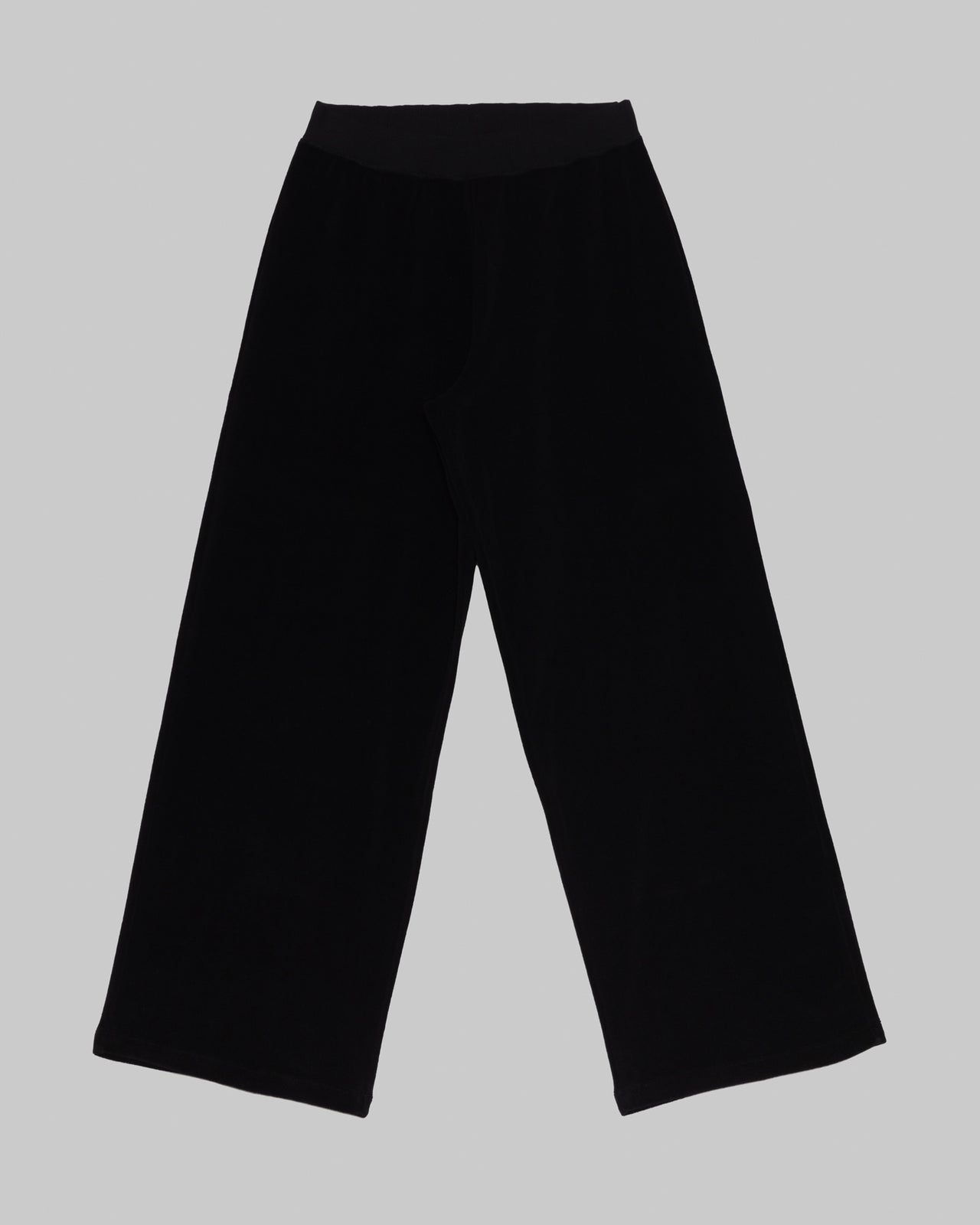 Tre Sweatpants - Organic Cotton Velour - Black
