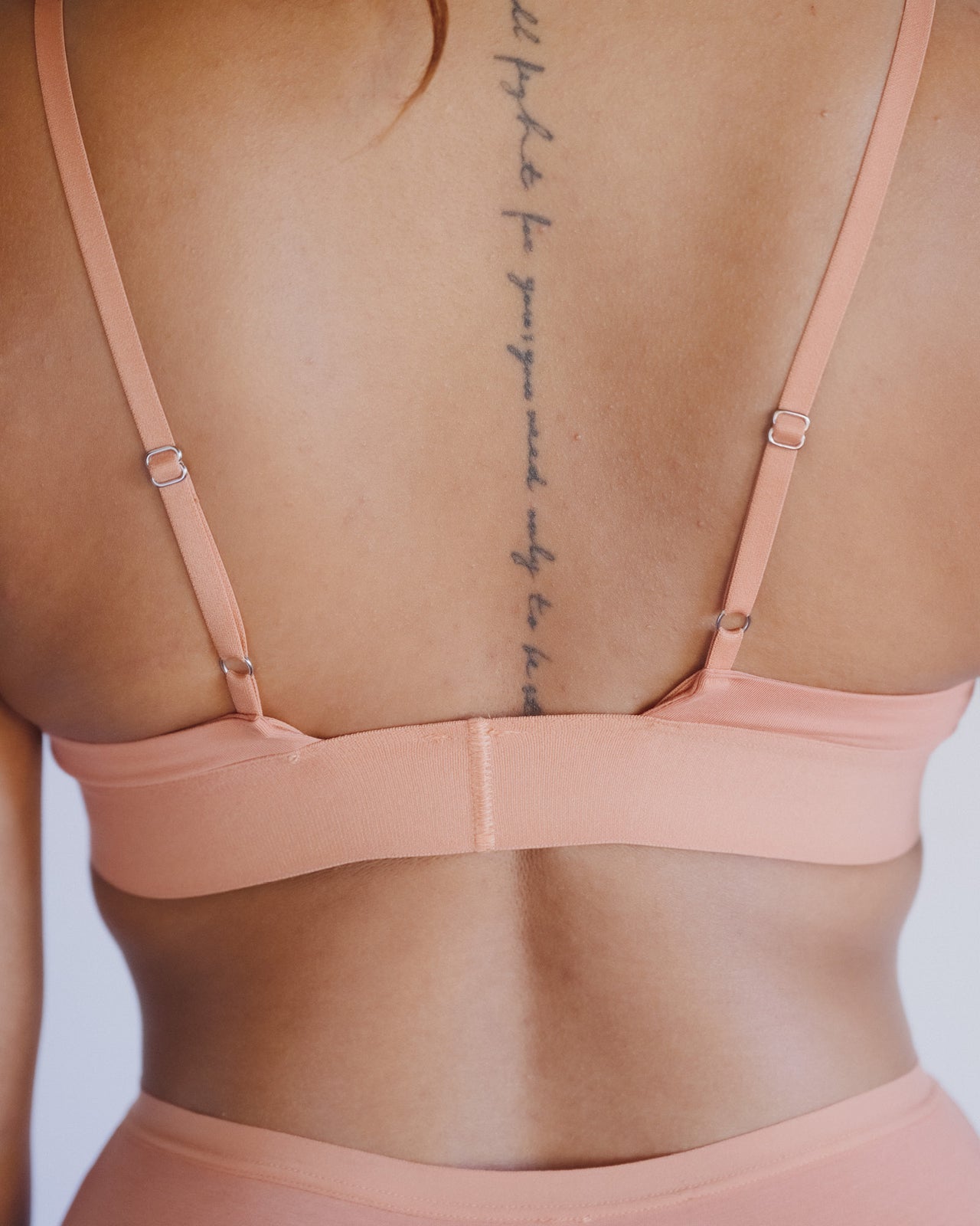 Triangle Bra - Bamboo Lyocell - Branch Terracotta