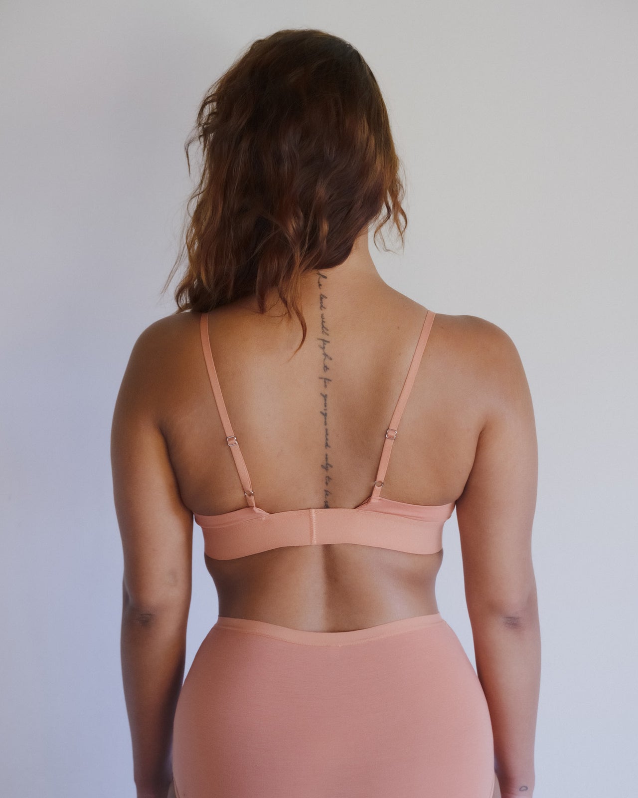 Triangle Bra - Bamboo Lyocell - Branch Terracotta