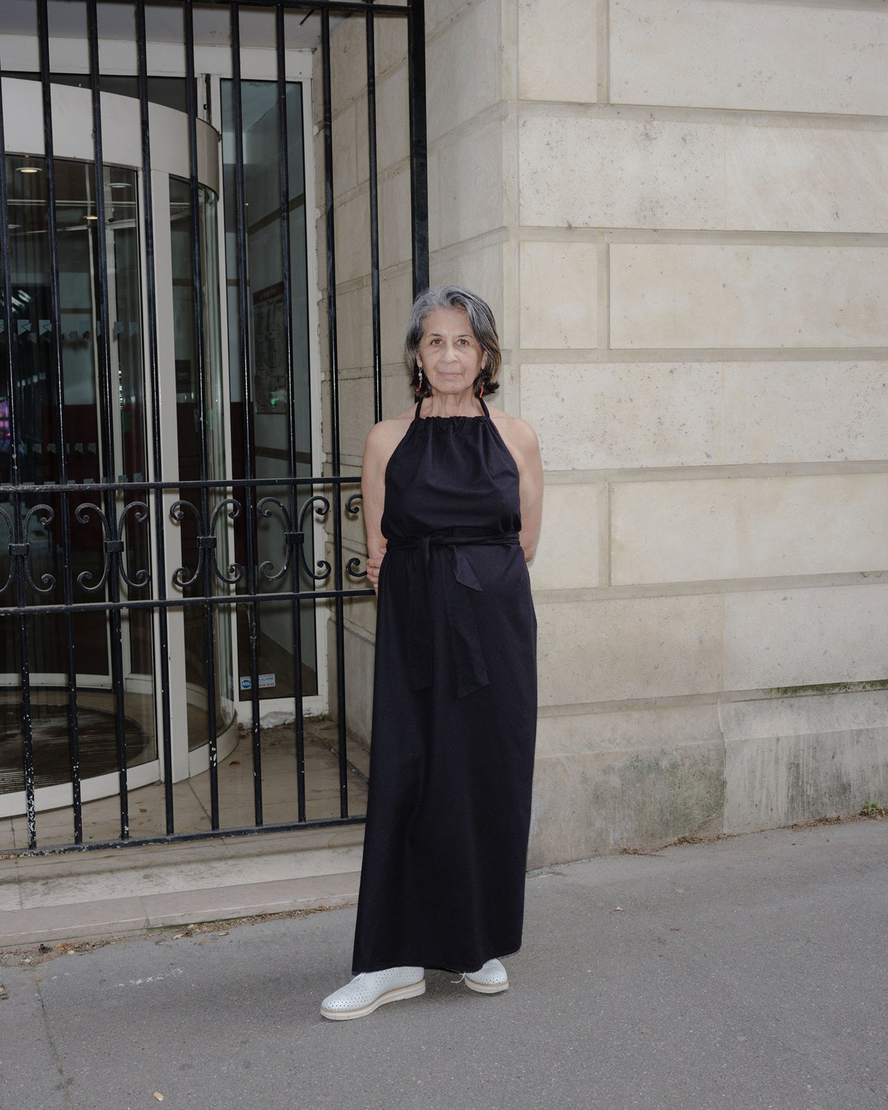 Trope Apron Dress - Wild Silk - Black