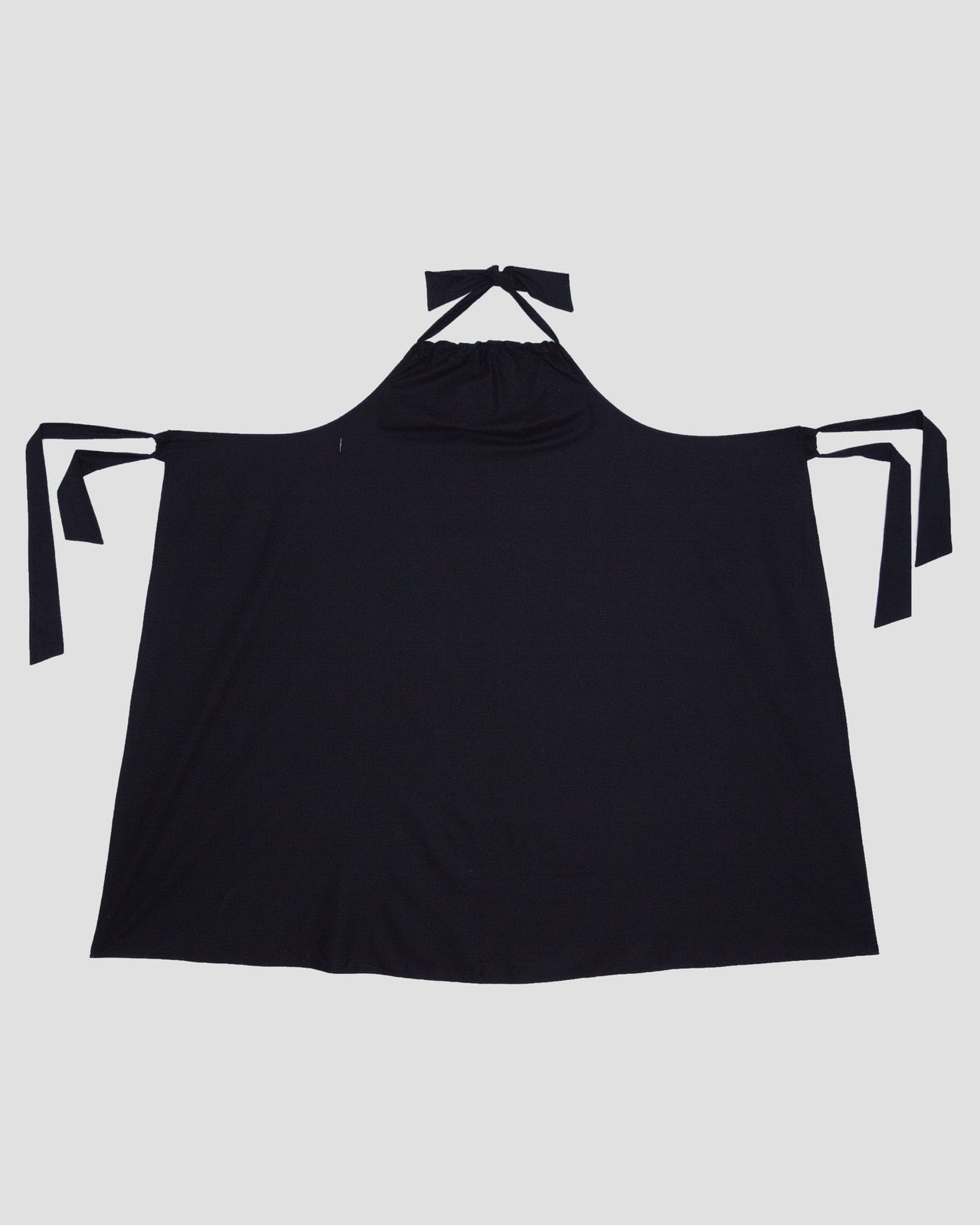 Trope Apron Dress - Wild Silk - Black