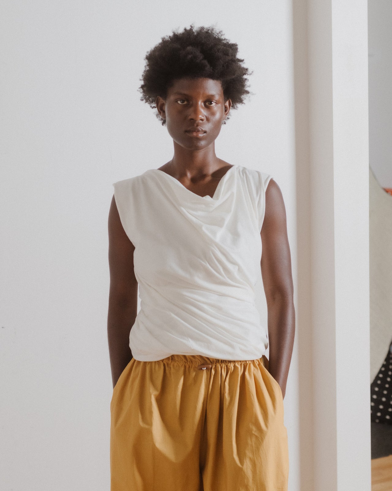 Turn Tank - Organic Cotton Jersey - Undyed
