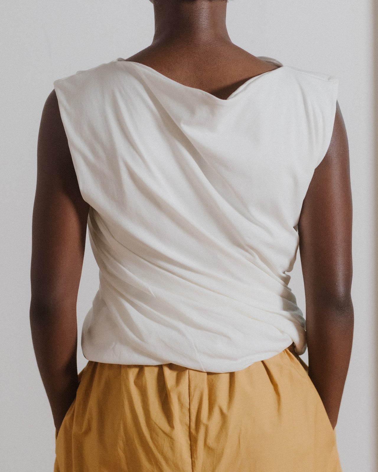 Turn Tank - Organic Cotton Jersey - Undyed