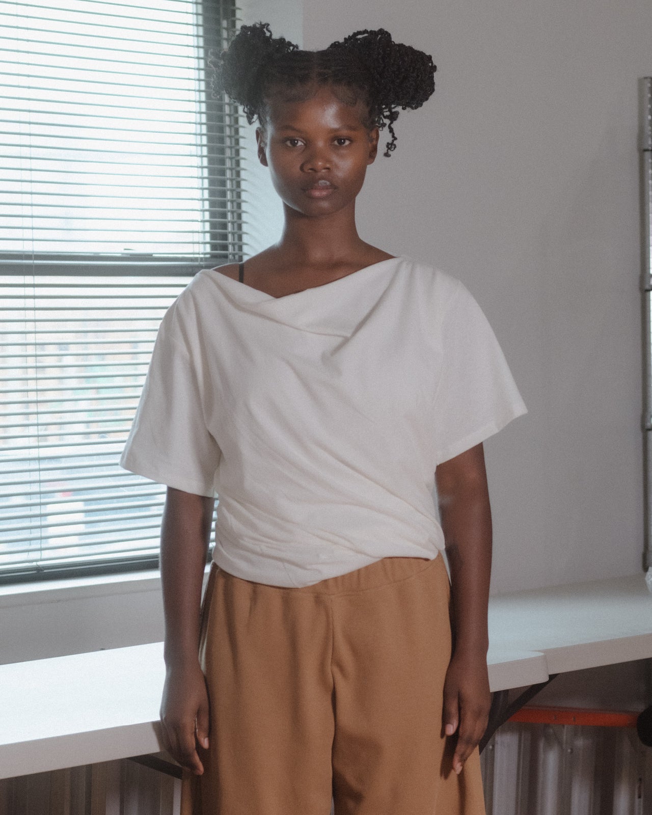 Turn Tee Shirt - Organic Cotton Jersey - Undyed