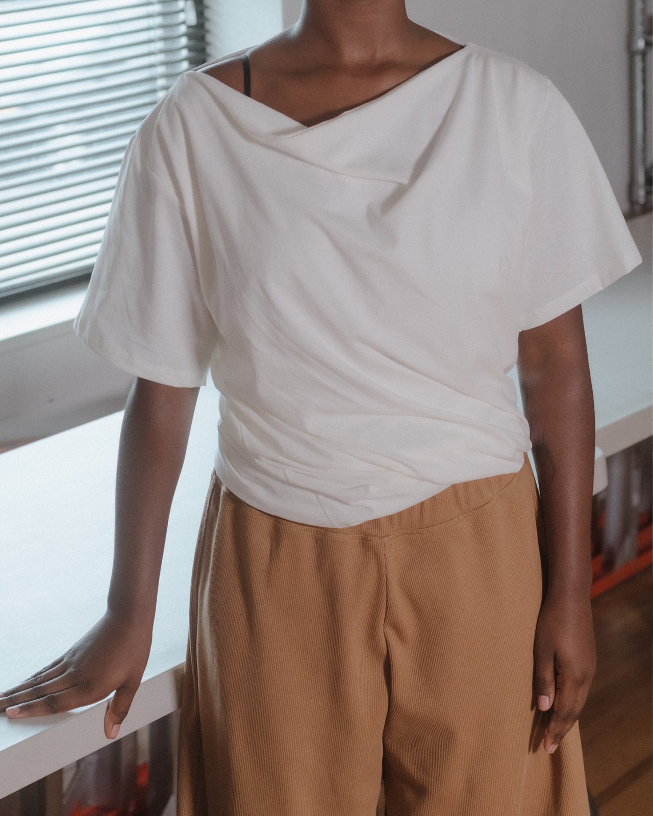 Turn Tee Shirt - Organic Cotton Jersey - Undyed