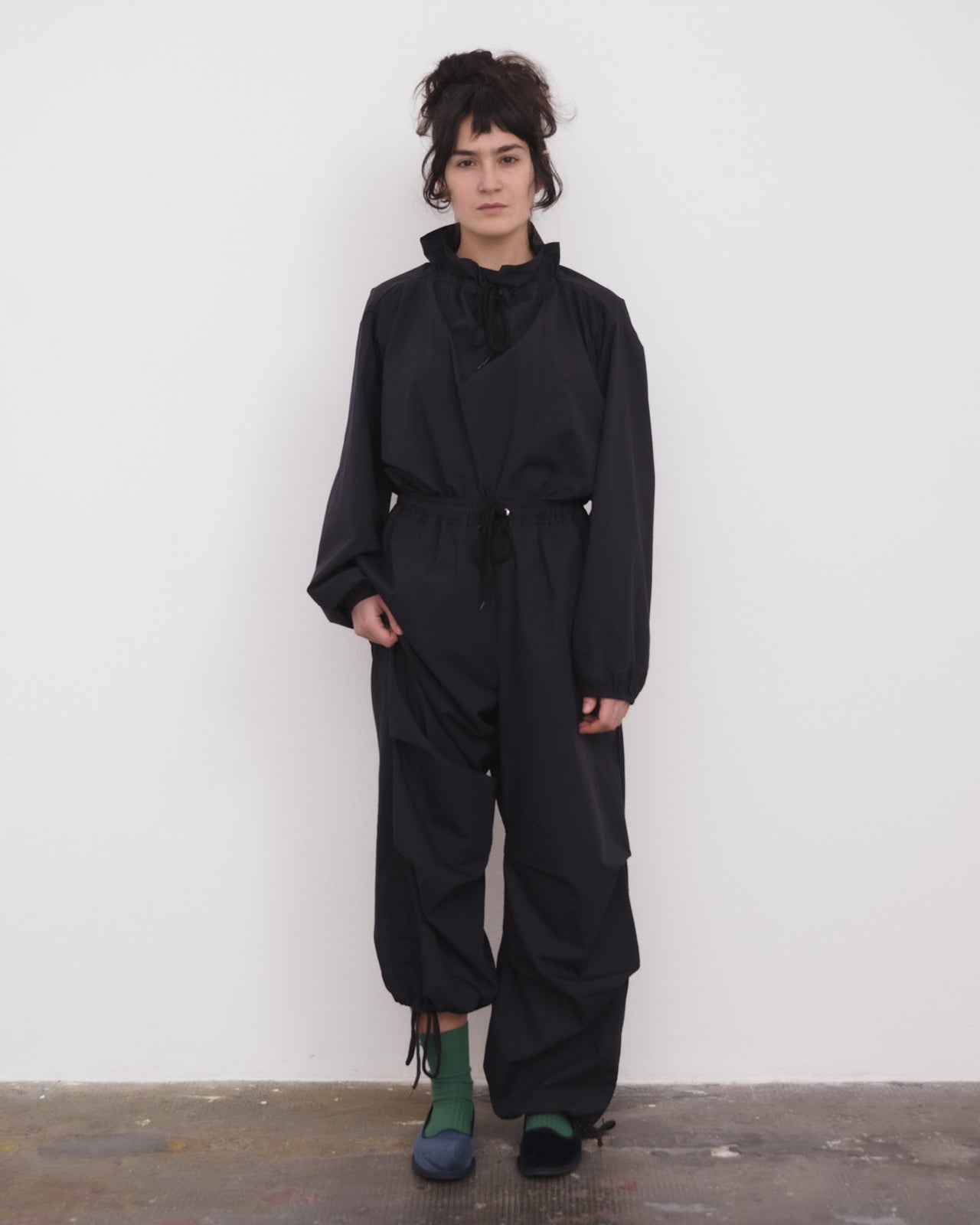Uro Pants - Organic Cotton Poplin - Black