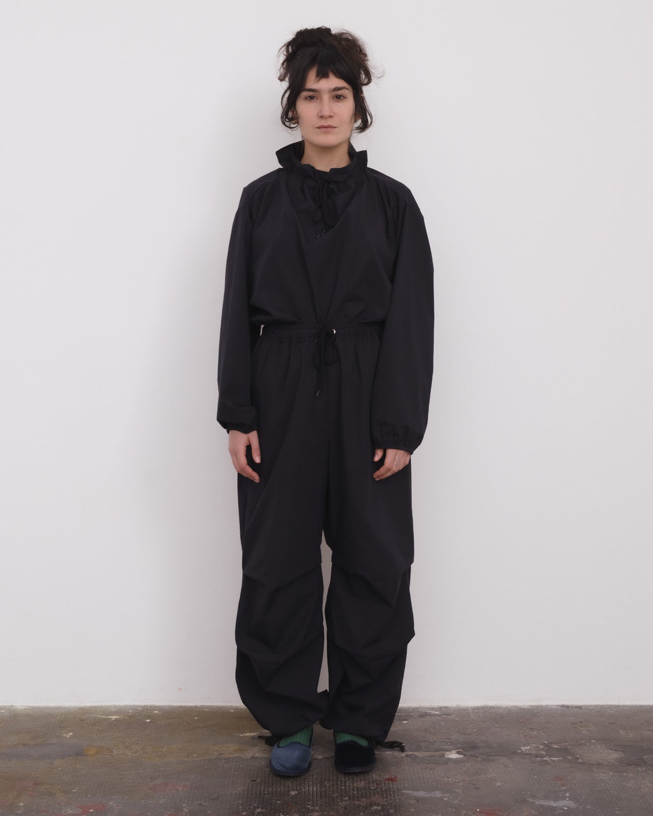 Uro Pants - Organic Cotton Poplin - Black