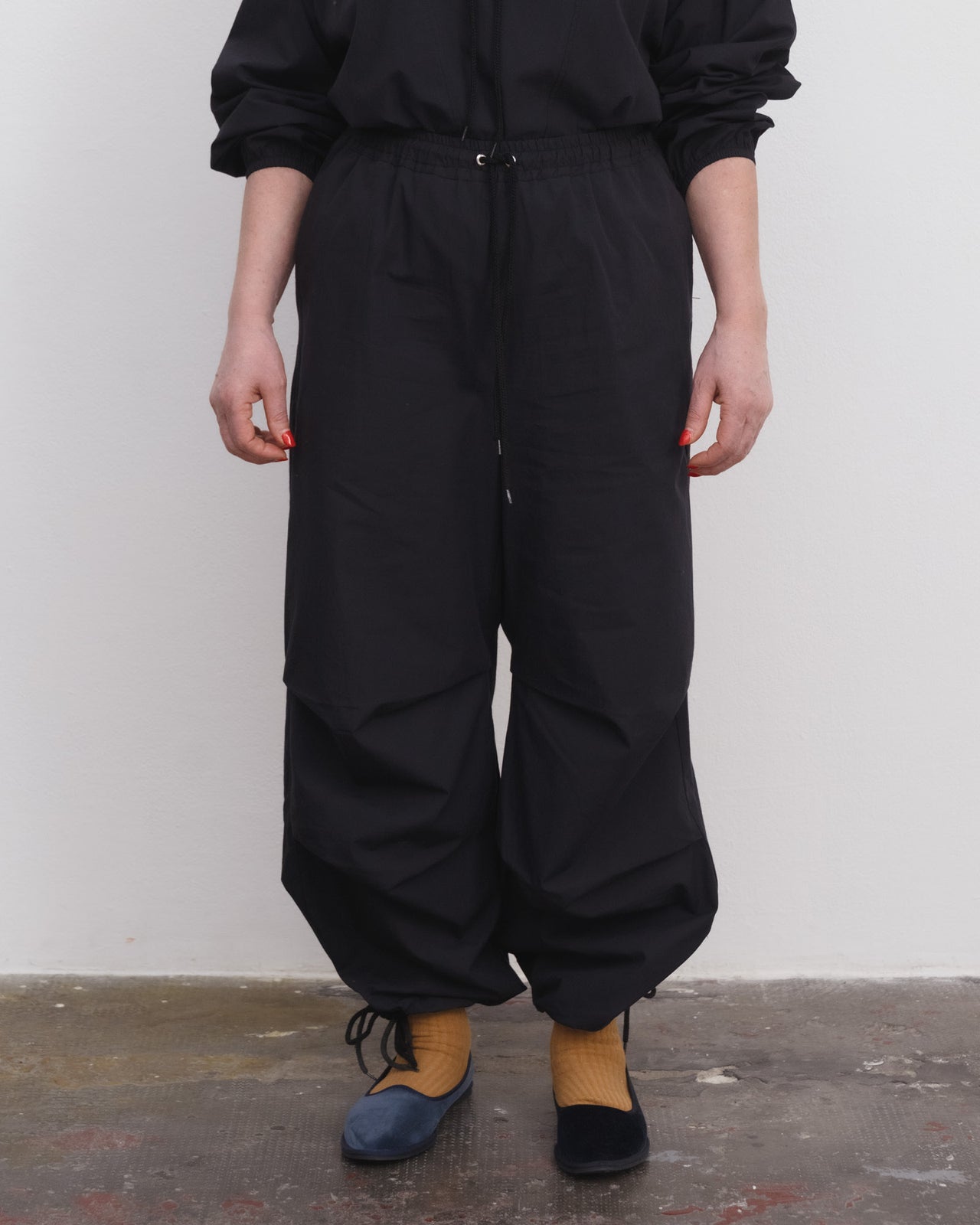 Uro Pants - Organic Cotton Poplin - Black