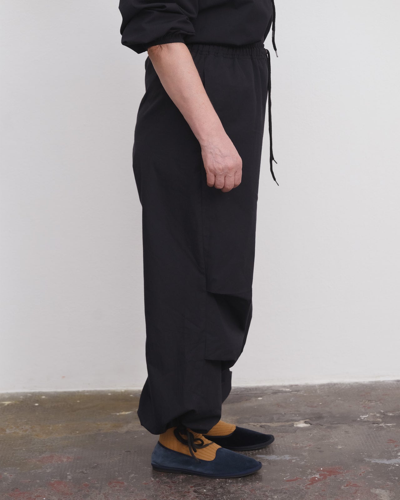 Uro Pants - Organic Cotton Poplin - Black