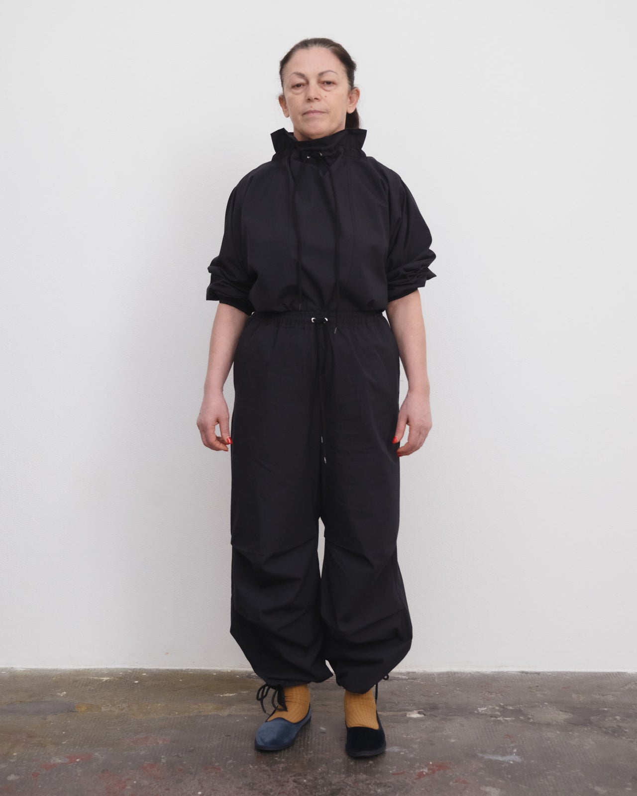 Uro Pants - Organic Cotton Poplin - Black