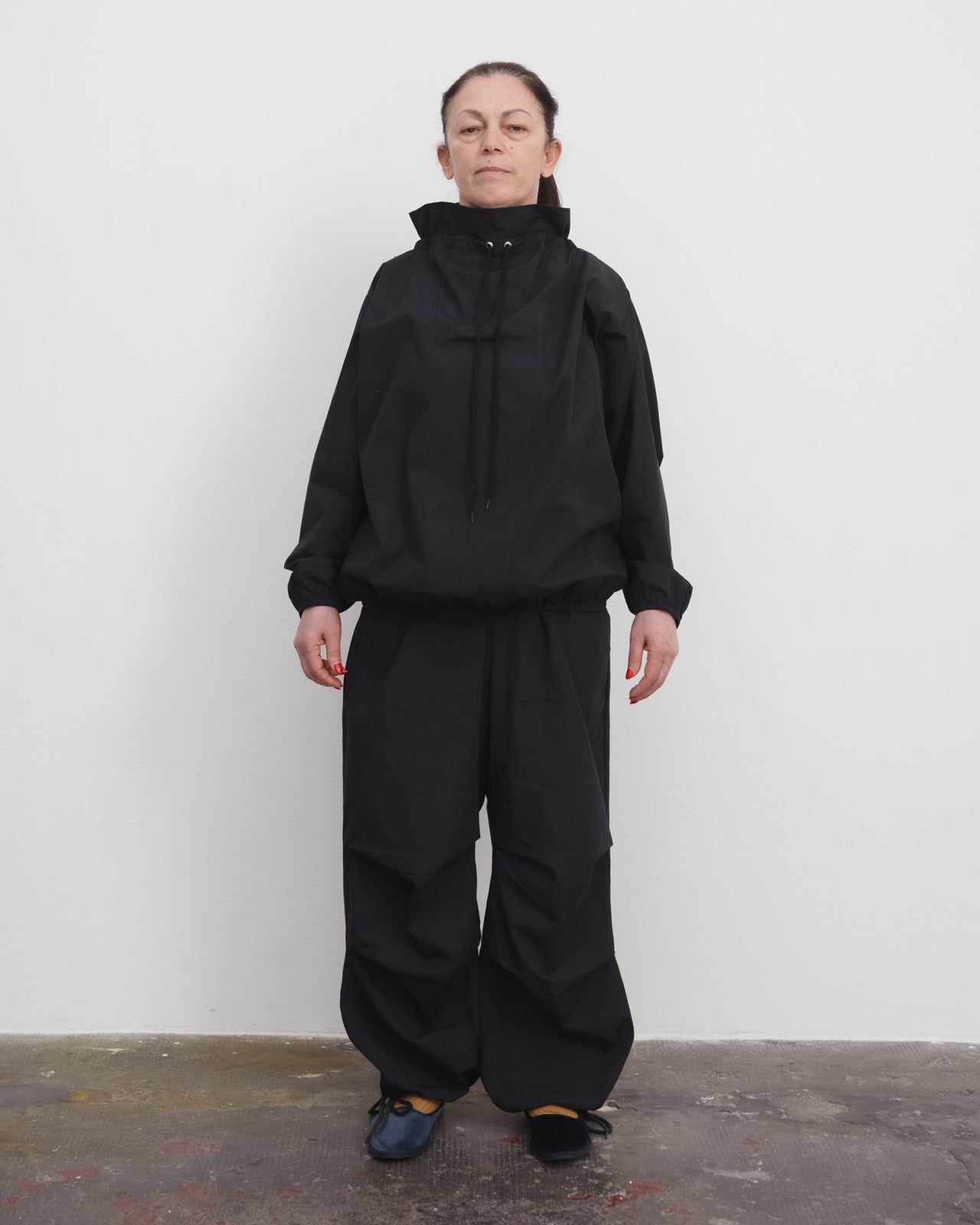 Uro Pants - Organic Cotton Poplin - Black