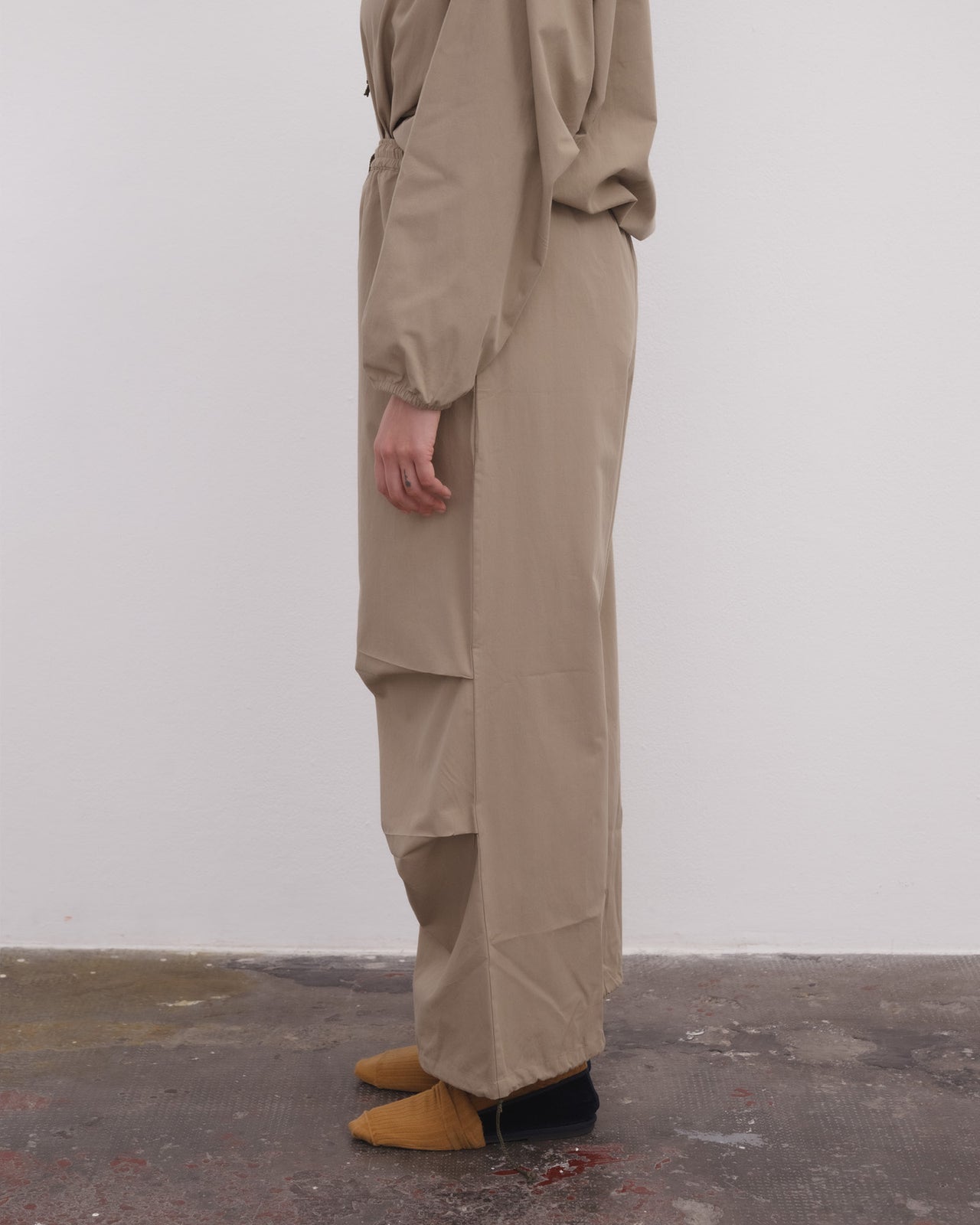 Uro Pants - Organic Cotton Poplin - Khaki