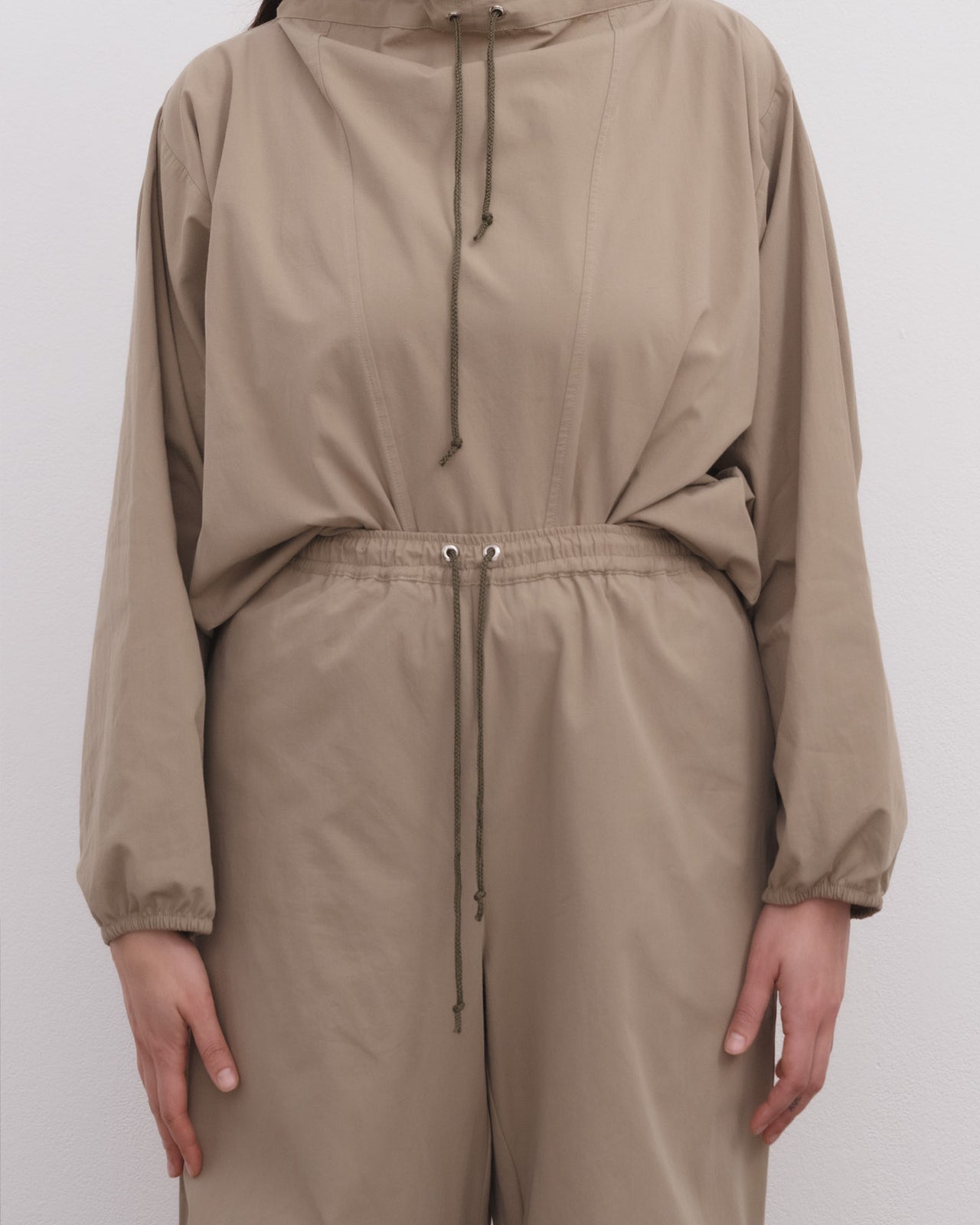 Uro Pants - Organic Cotton Poplin - Khaki