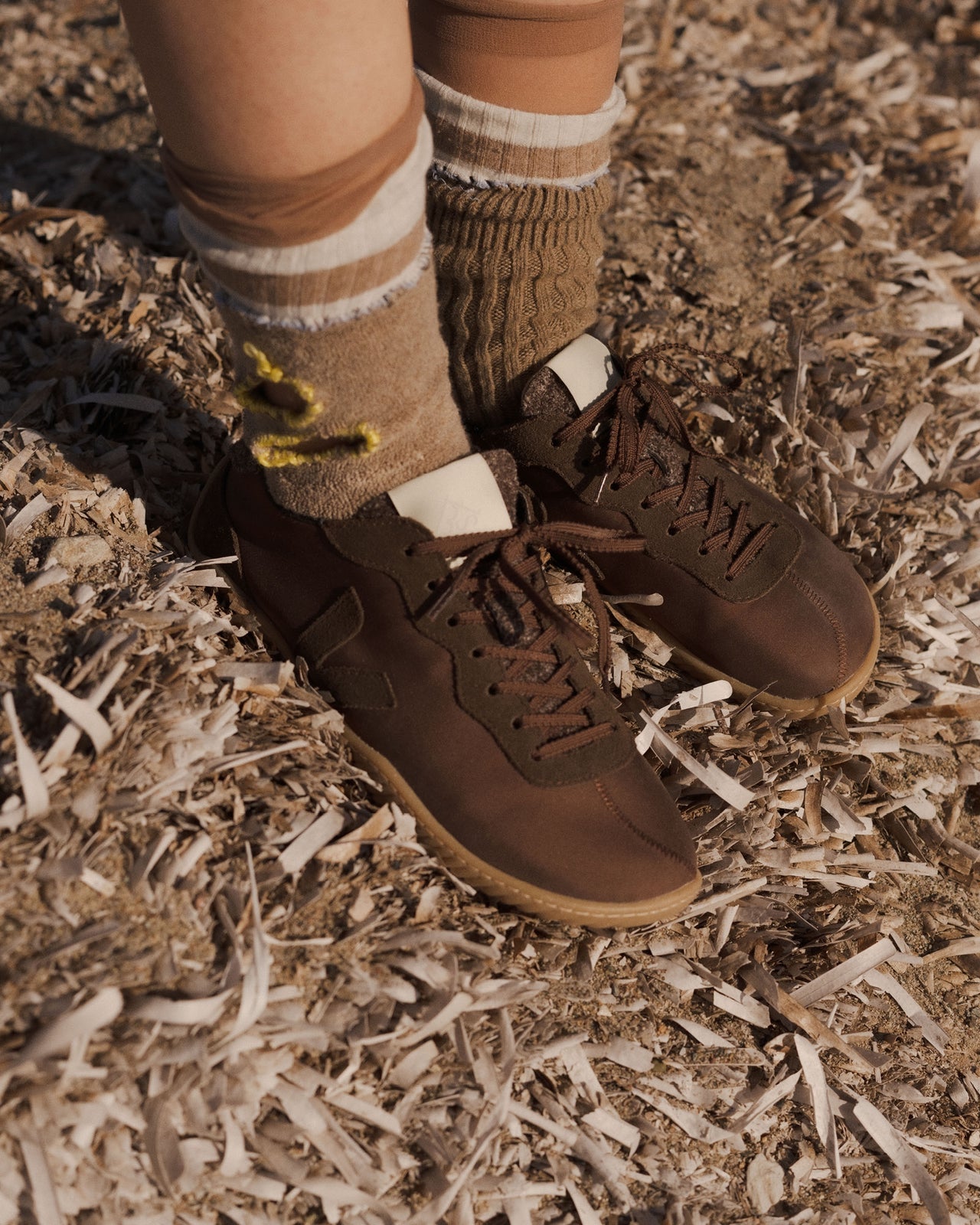 Jitsu Veja x Baserange - Recycled Polyester - Walnut