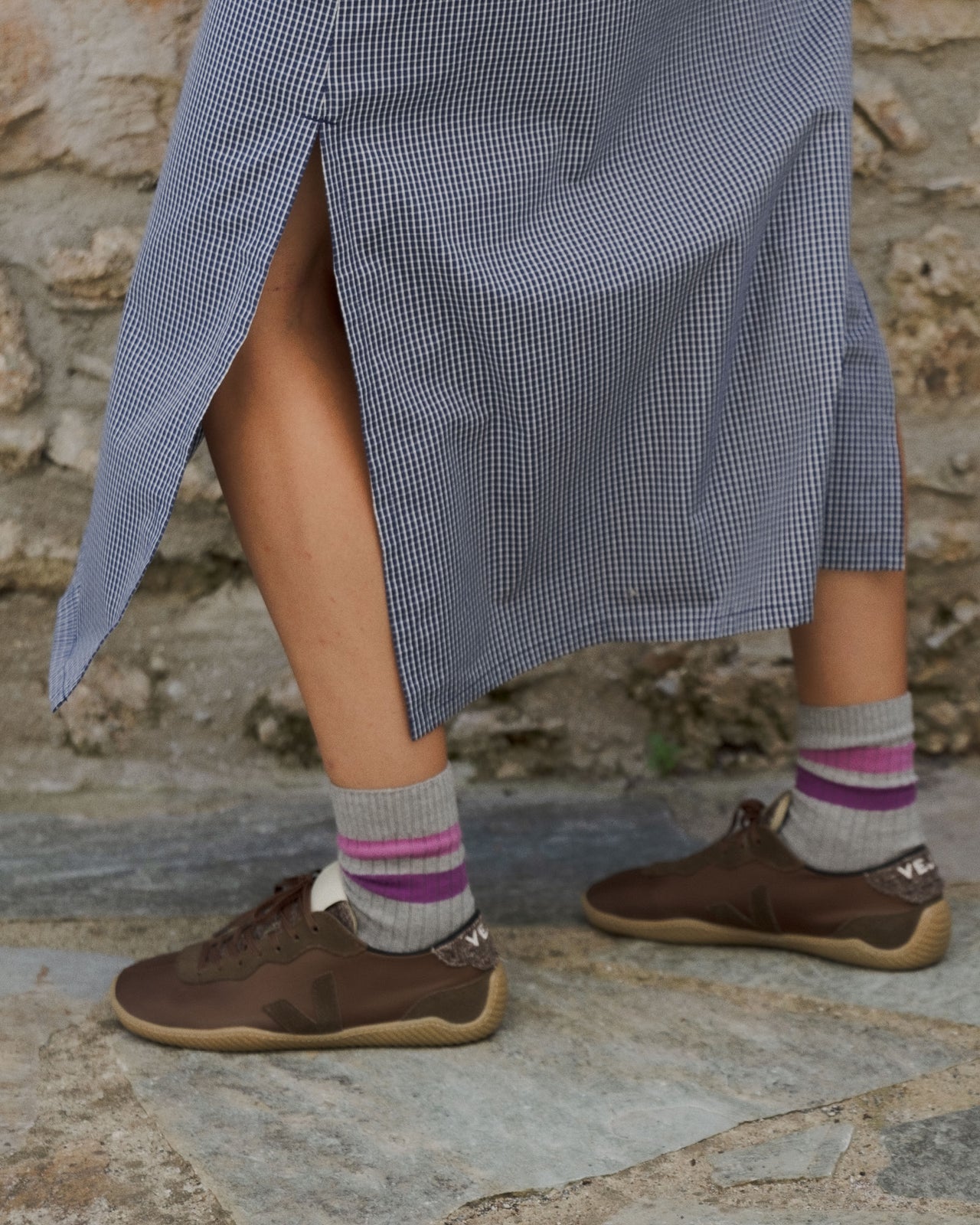 Jitsu Veja x Baserange - Recycled Polyester - Walnut
