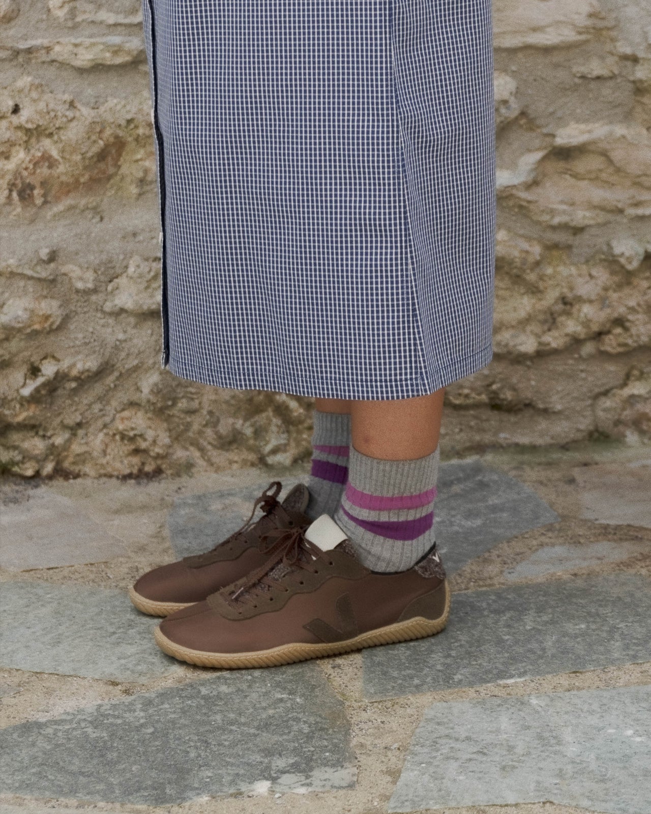 Jitsu Veja x Baserange - Recycled Polyester - Walnut