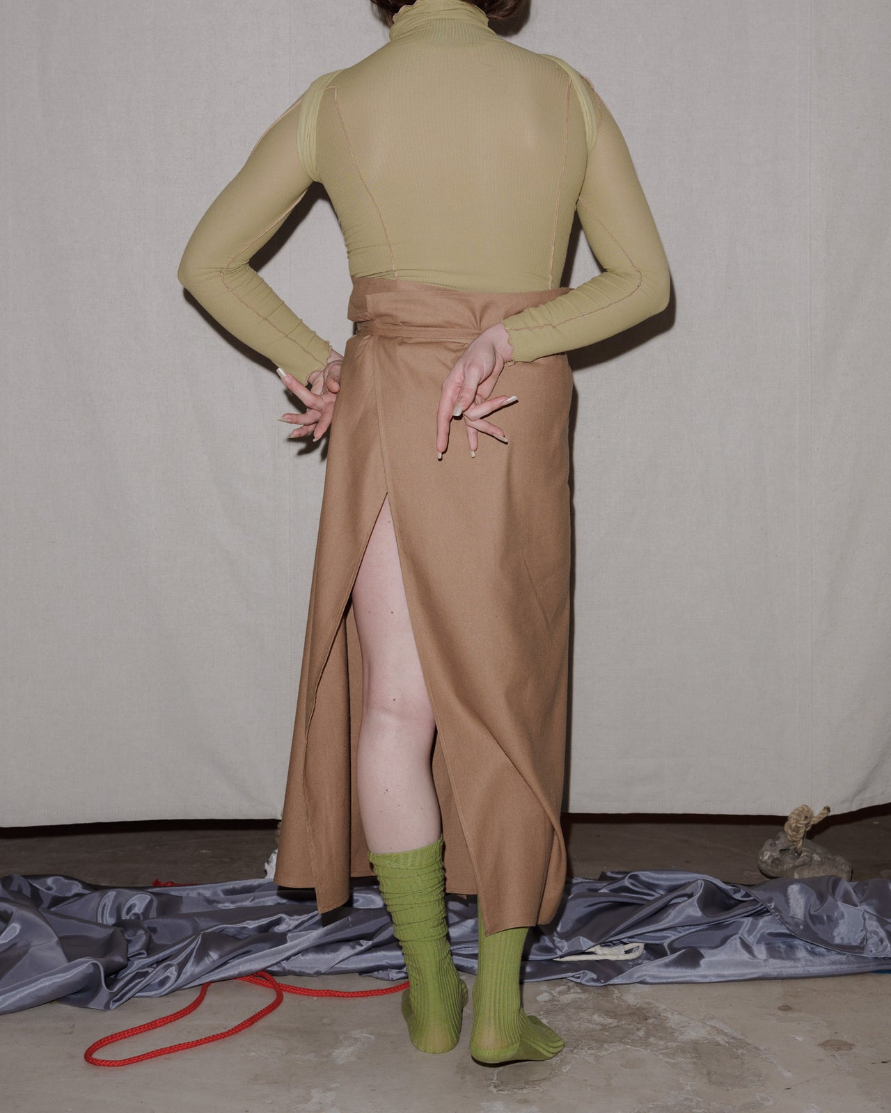 Venn Skirt - Wild Silk - Bath Brown - AU23