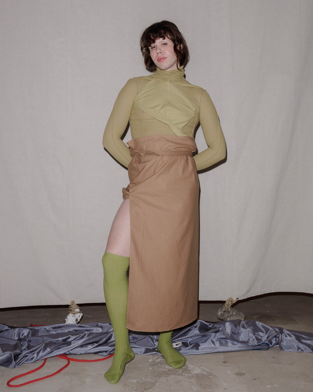 Venn Skirt - Wild Silk - Bath Brown - AU23