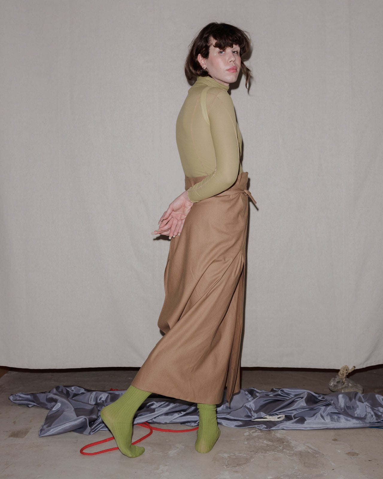 Venn Skirt - Wild Silk - Bath Brown - AU23