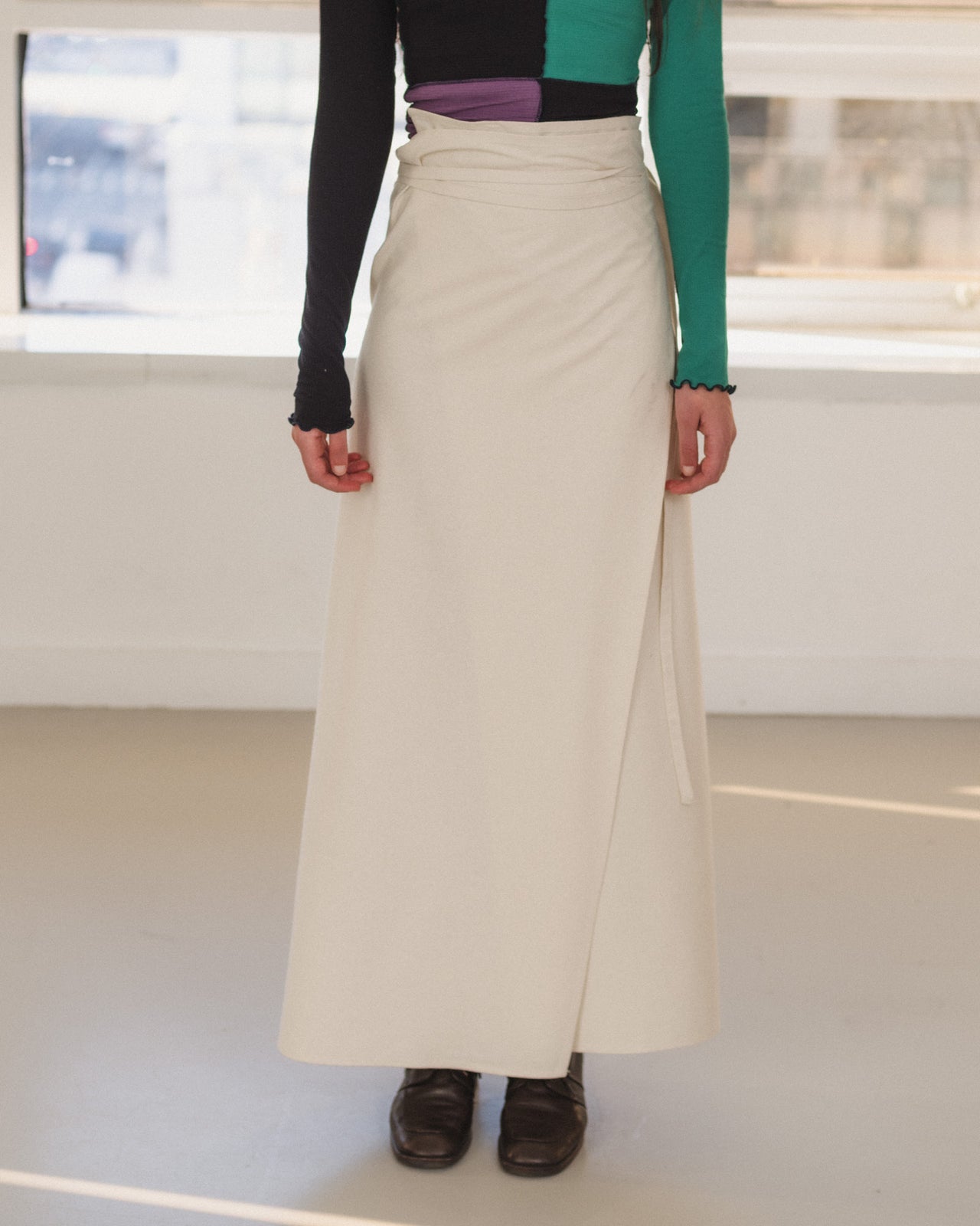 Venn Skirt - Wild Silk - Undyed