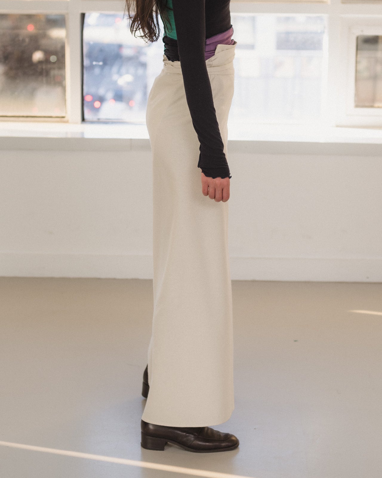 Venn Skirt - Wild Silk - Undyed