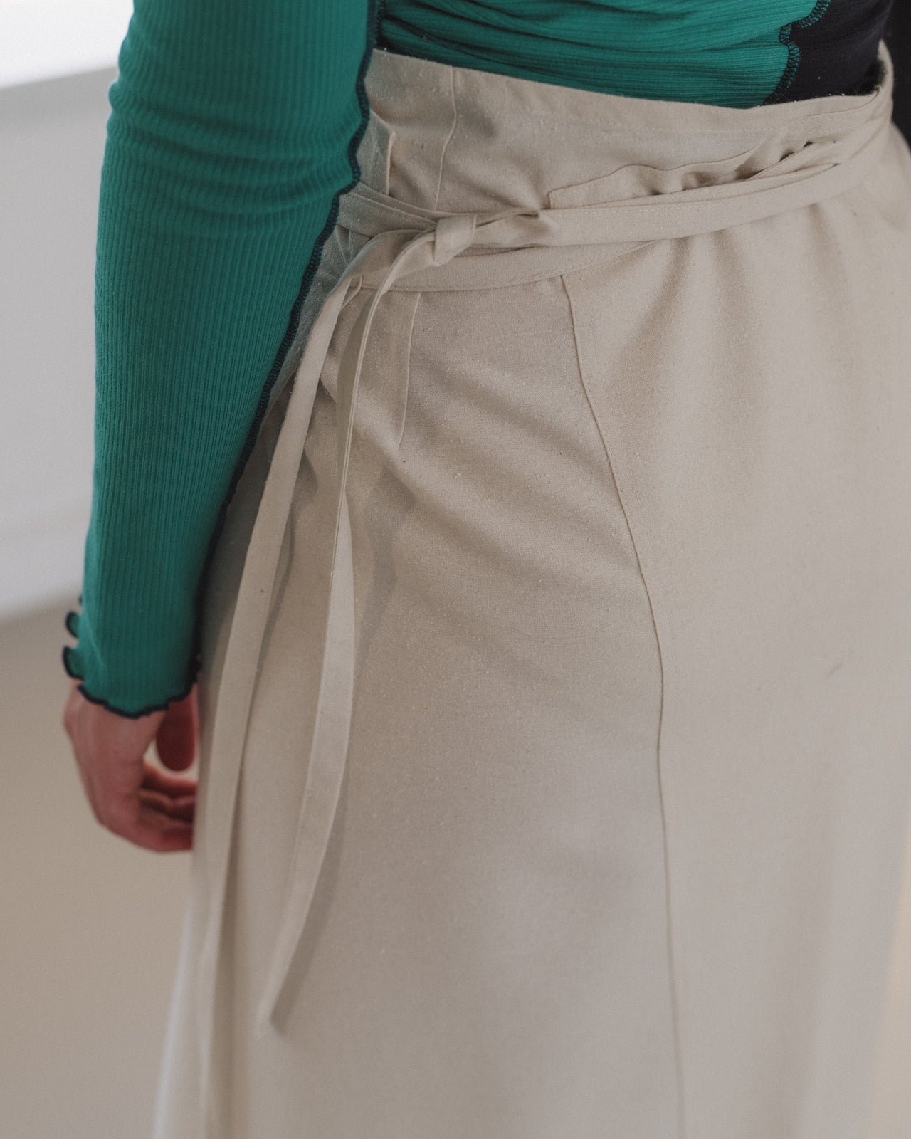 Venn Skirt - Wild Silk - Undyed
