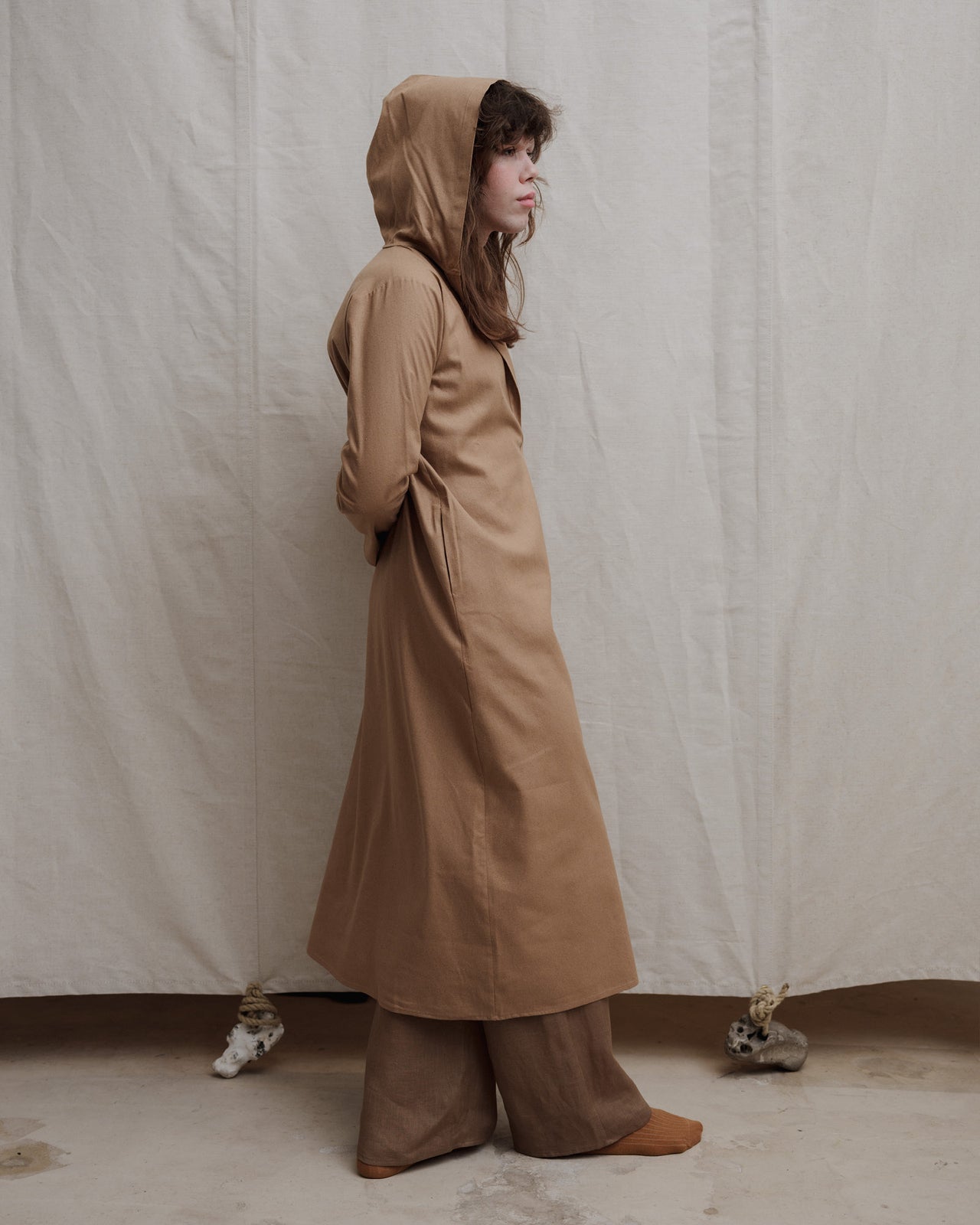 Vester Dress - Wild Silk - Bath Brown - AU23