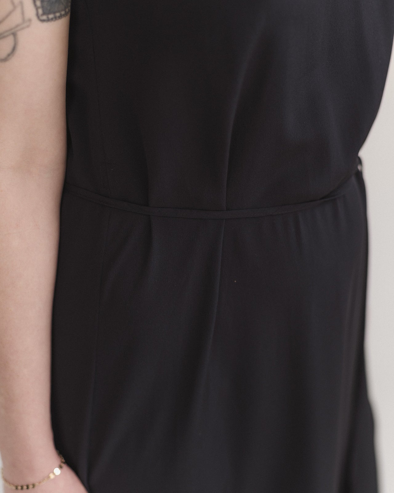 View Dress - Silk Crepe - Black