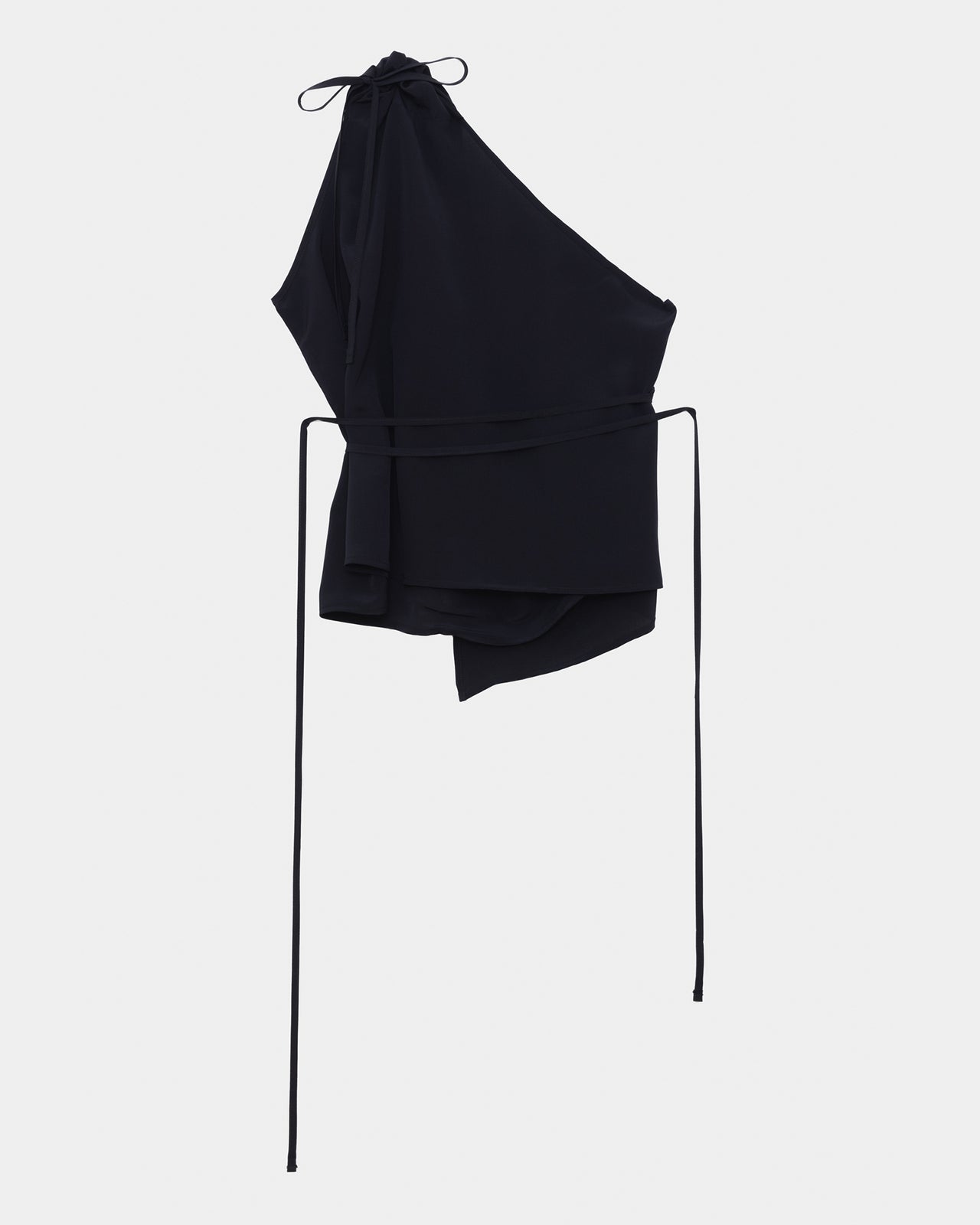 View Top - Silk Crepe - Black