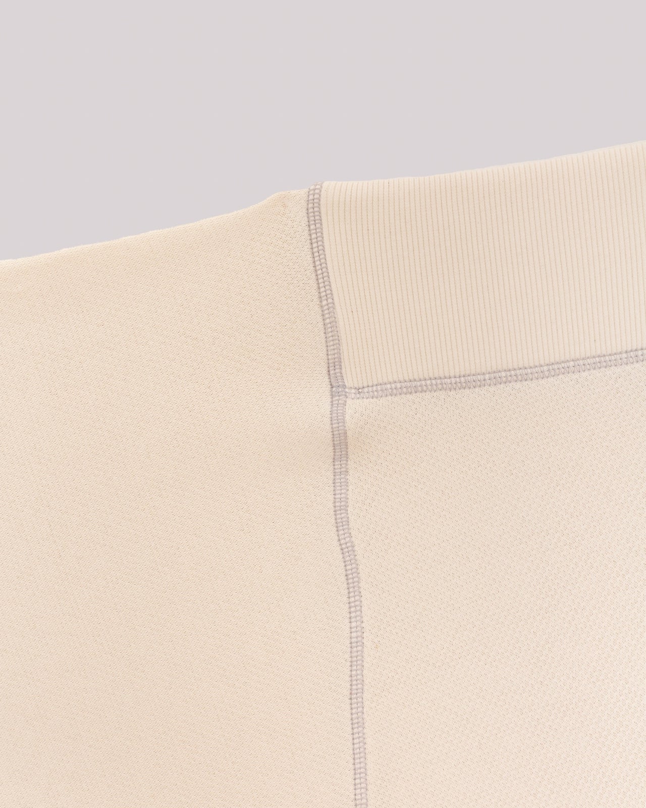 Way Boat Sweatshirt - Regenerative Cotton Rib - Undyed / Path Grey