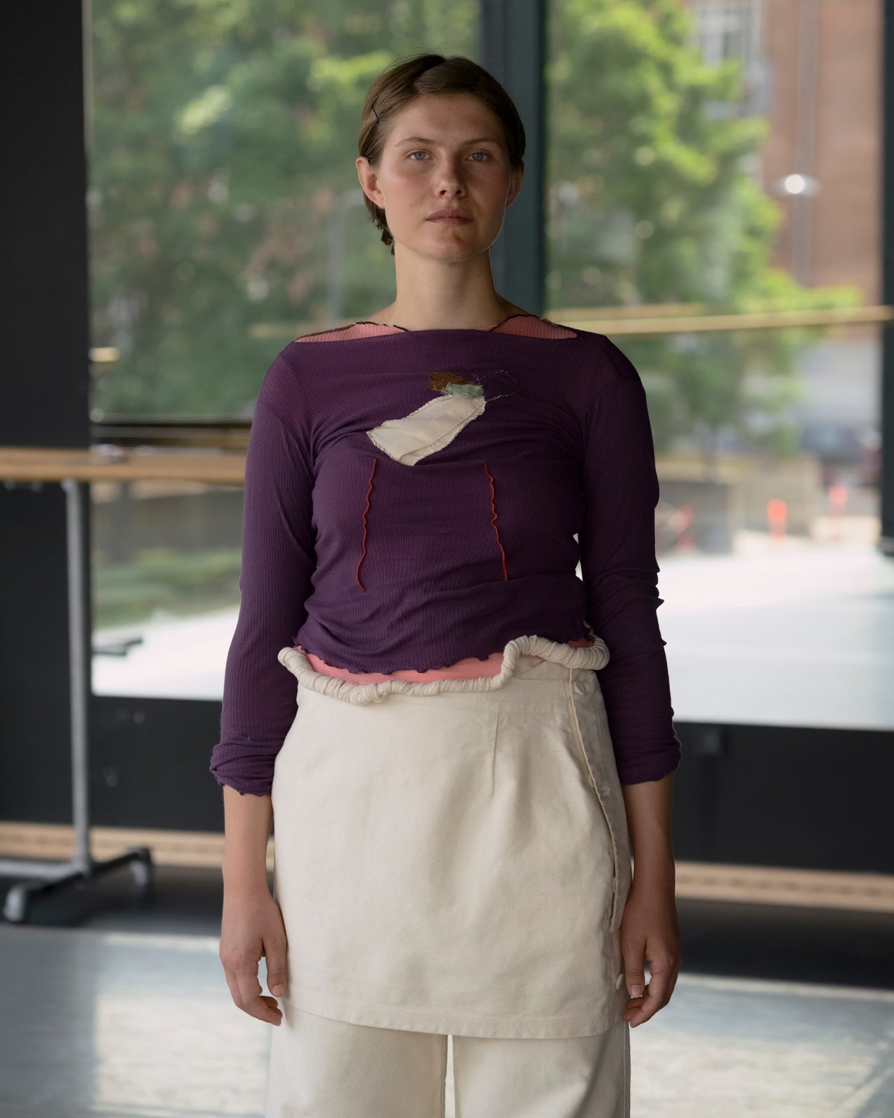 Web Skirt - Hemp Cotton - Undyed