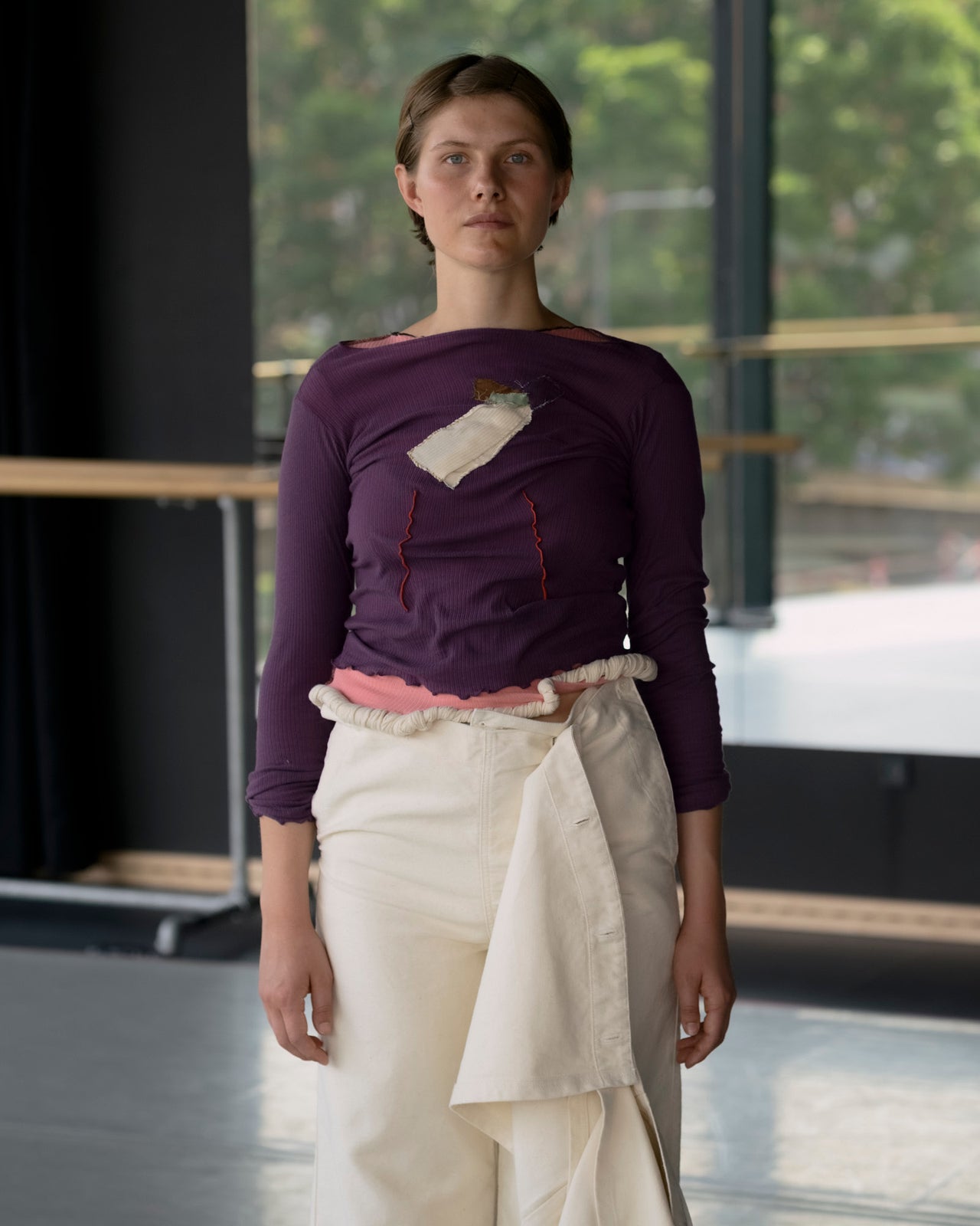 Web Skirt - Hemp Cotton - Undyed