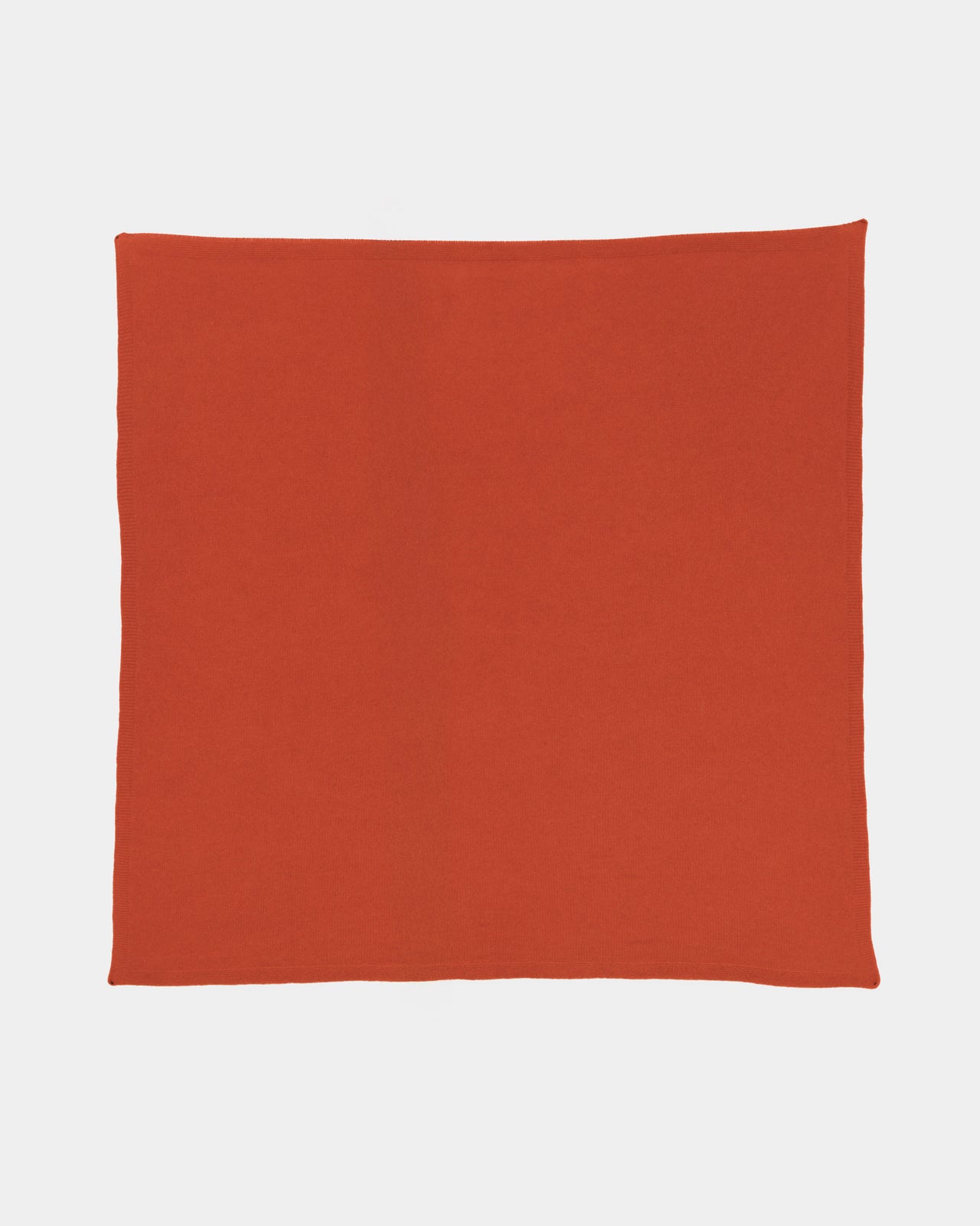 Whit Scarf - Recycled Cashmere Rib - Melograno Red