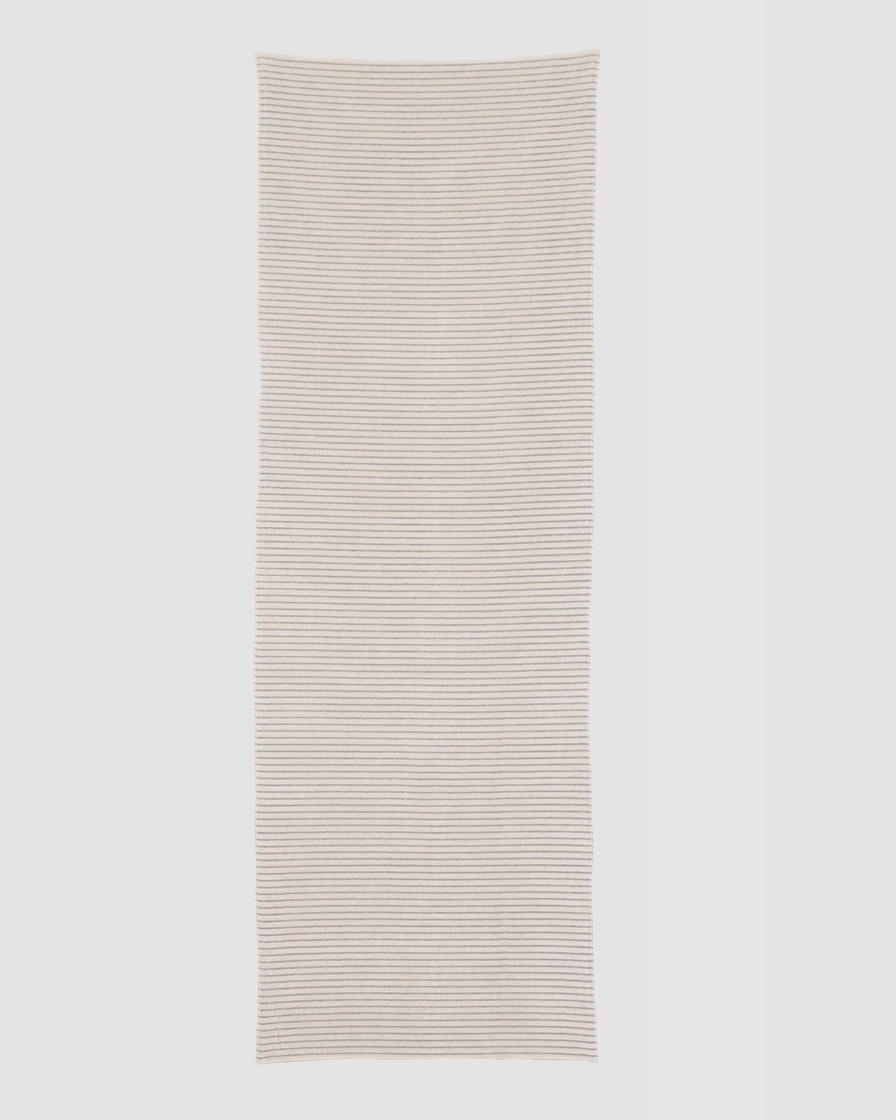 Yoga Mat Towel - Organic Cotton - Black Stripes