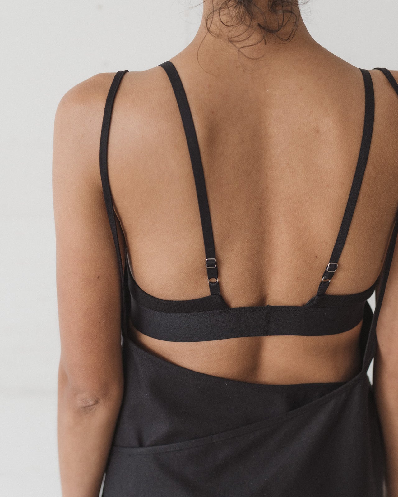 Yumi Apron Dress - Wild Silk - Black