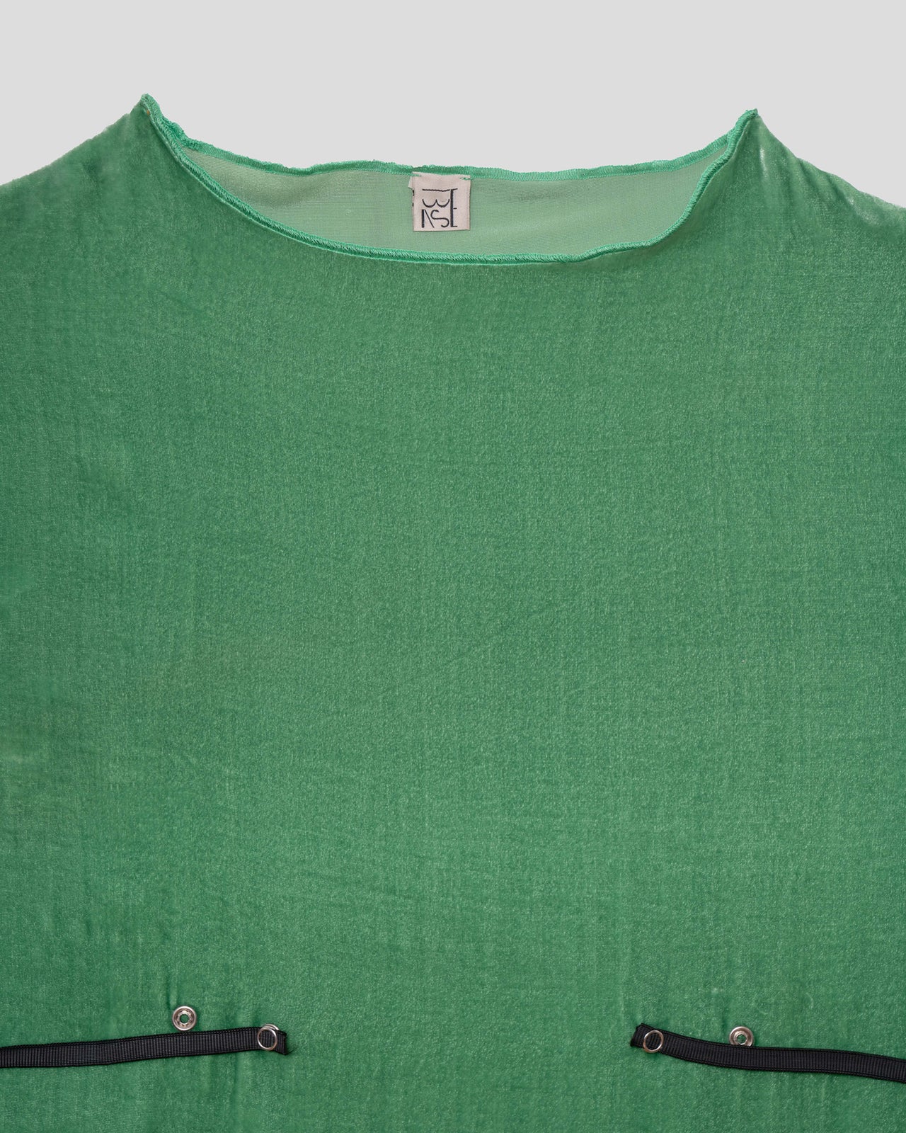 Unir Dress - Velvet Silk - Vella Green - WT22