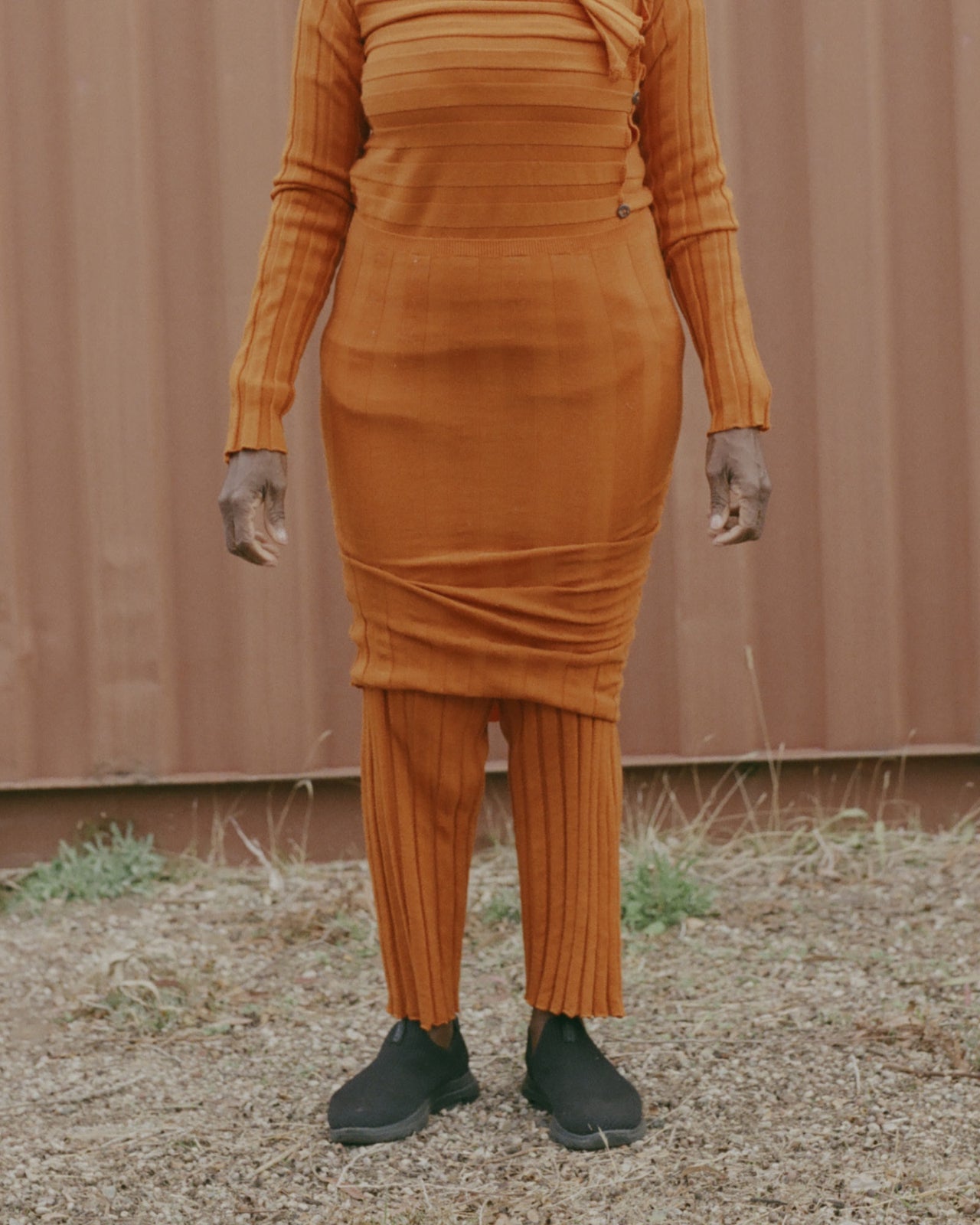 Adler Skirt - Fine Merinos - Ocra - AU22