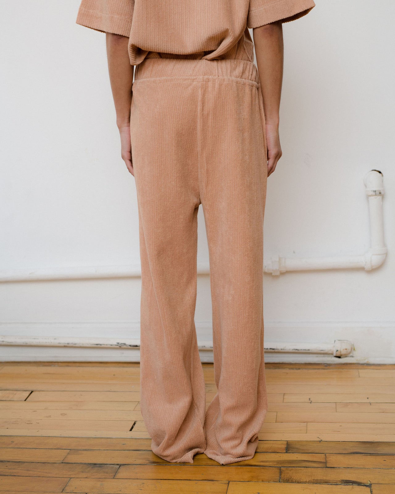 Douglas Pants - Terry Fleece - Mar Brown - AU22