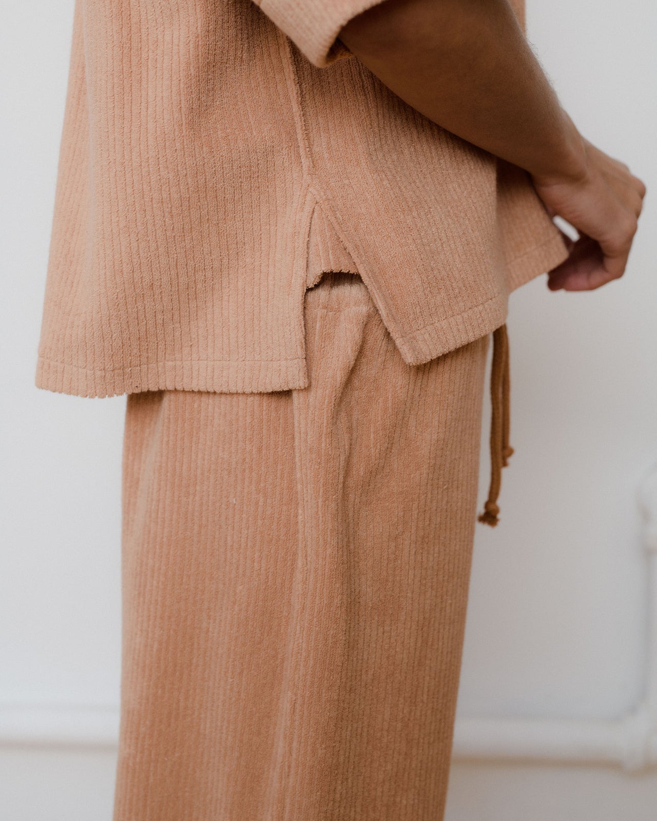 Douglas Pants - Terry Fleece - Mar Brown - AU22