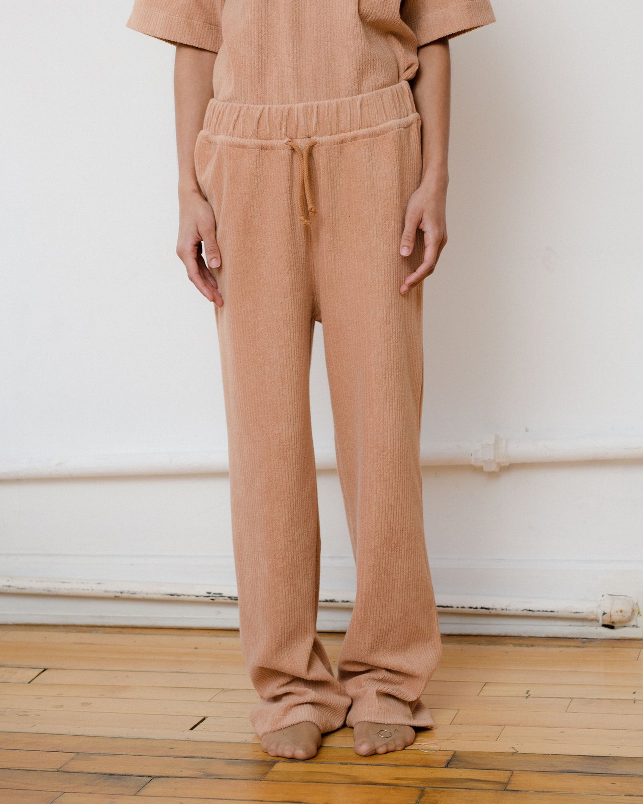 Douglas Pants - Terry Fleece - Mar Brown - AU22