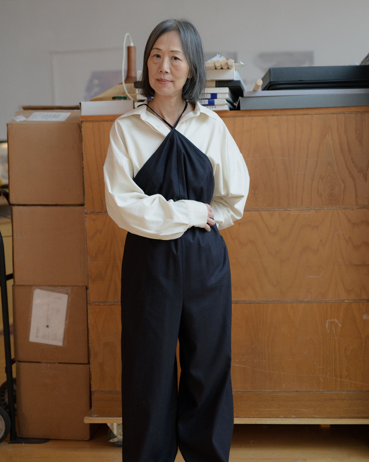 Ligo Jumpsuit - Wild Silk - Black - AU22