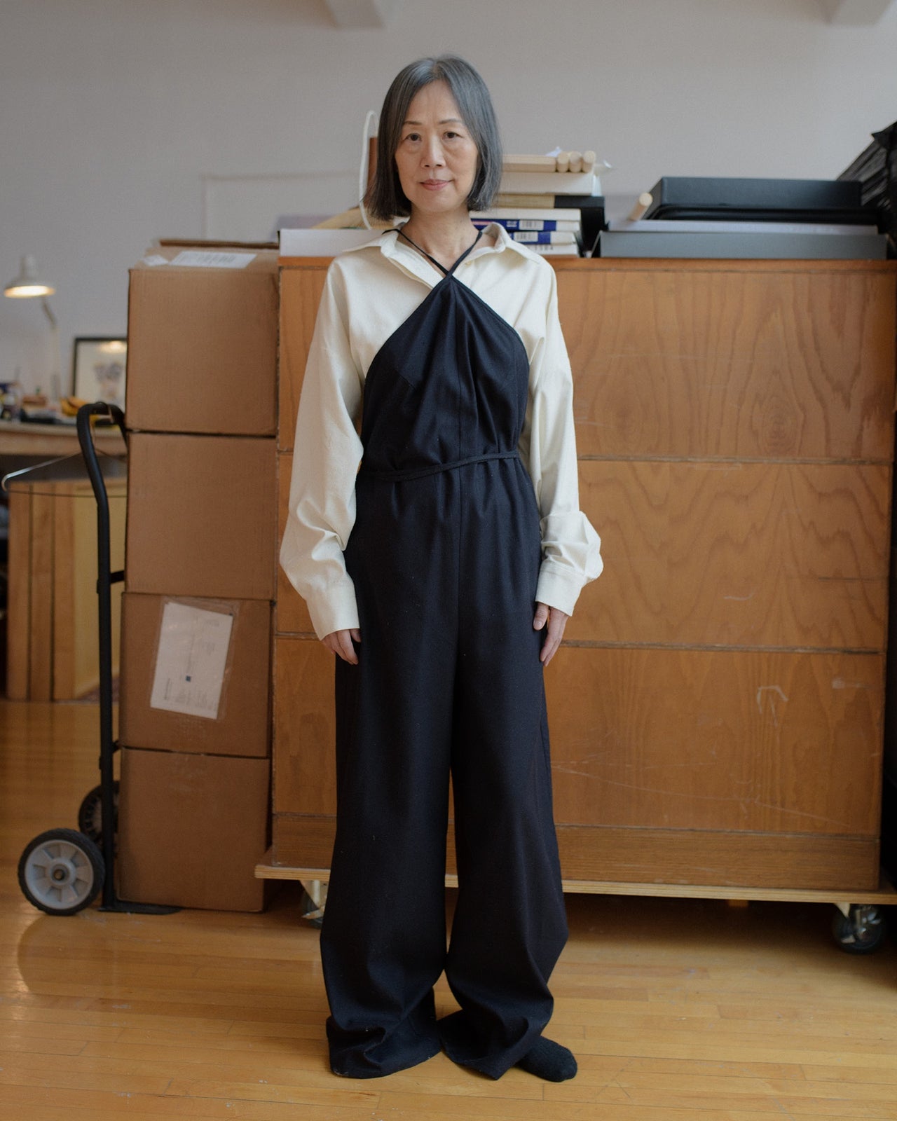 Ligo Jumpsuit - Wild Silk - Black - AU22