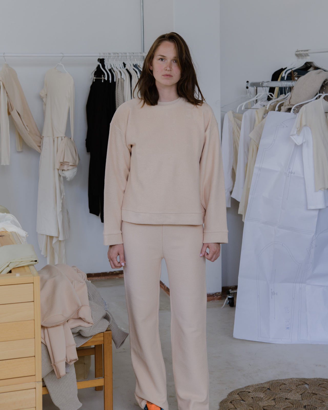 Loose Sweat - Reversed Terry - Spring 16 Ecru - SP23