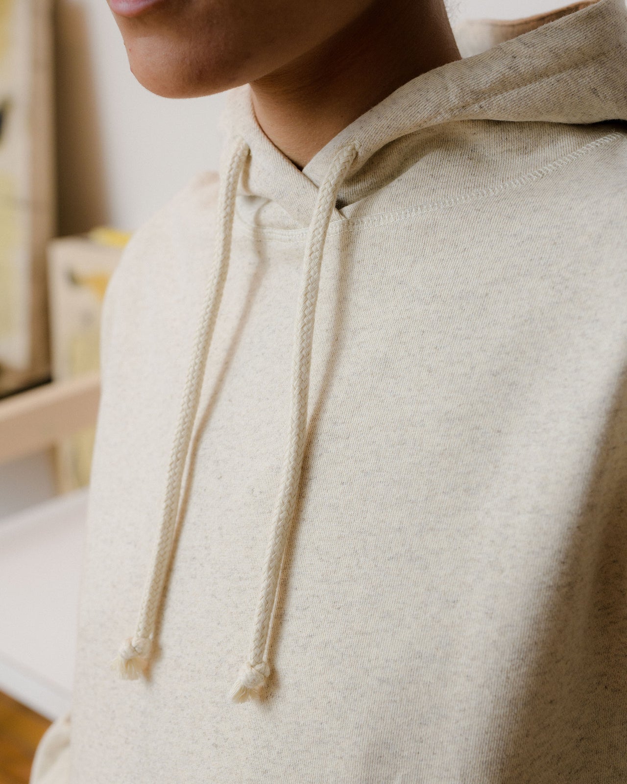 Nape Hoodie - Cotton/Hemp - Undyed - AU22