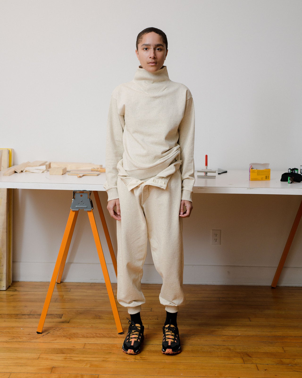 Nape Pants - Cotton/Hemp - Undyed - AU22