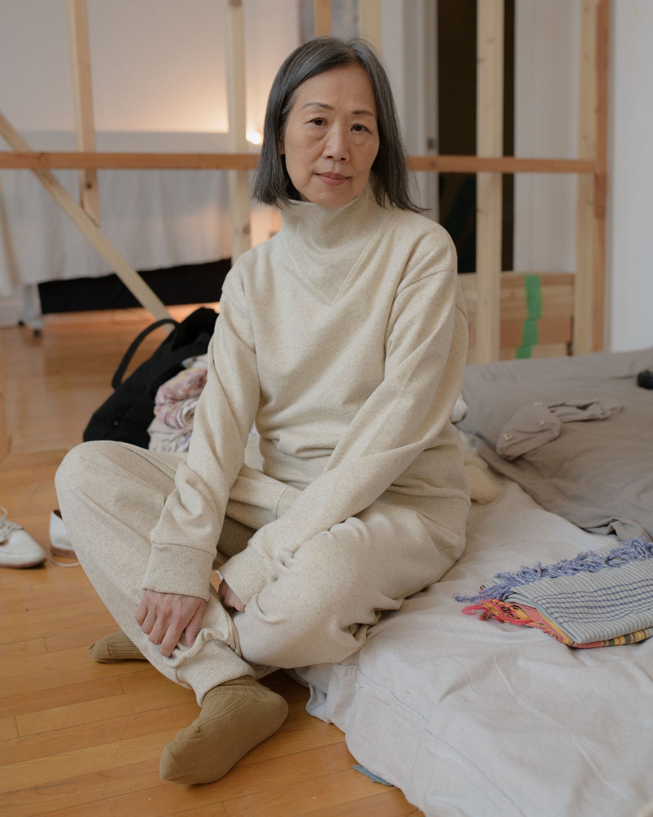 Nape Sweatshirt - Cotton/Hemp - Undyed - AU22